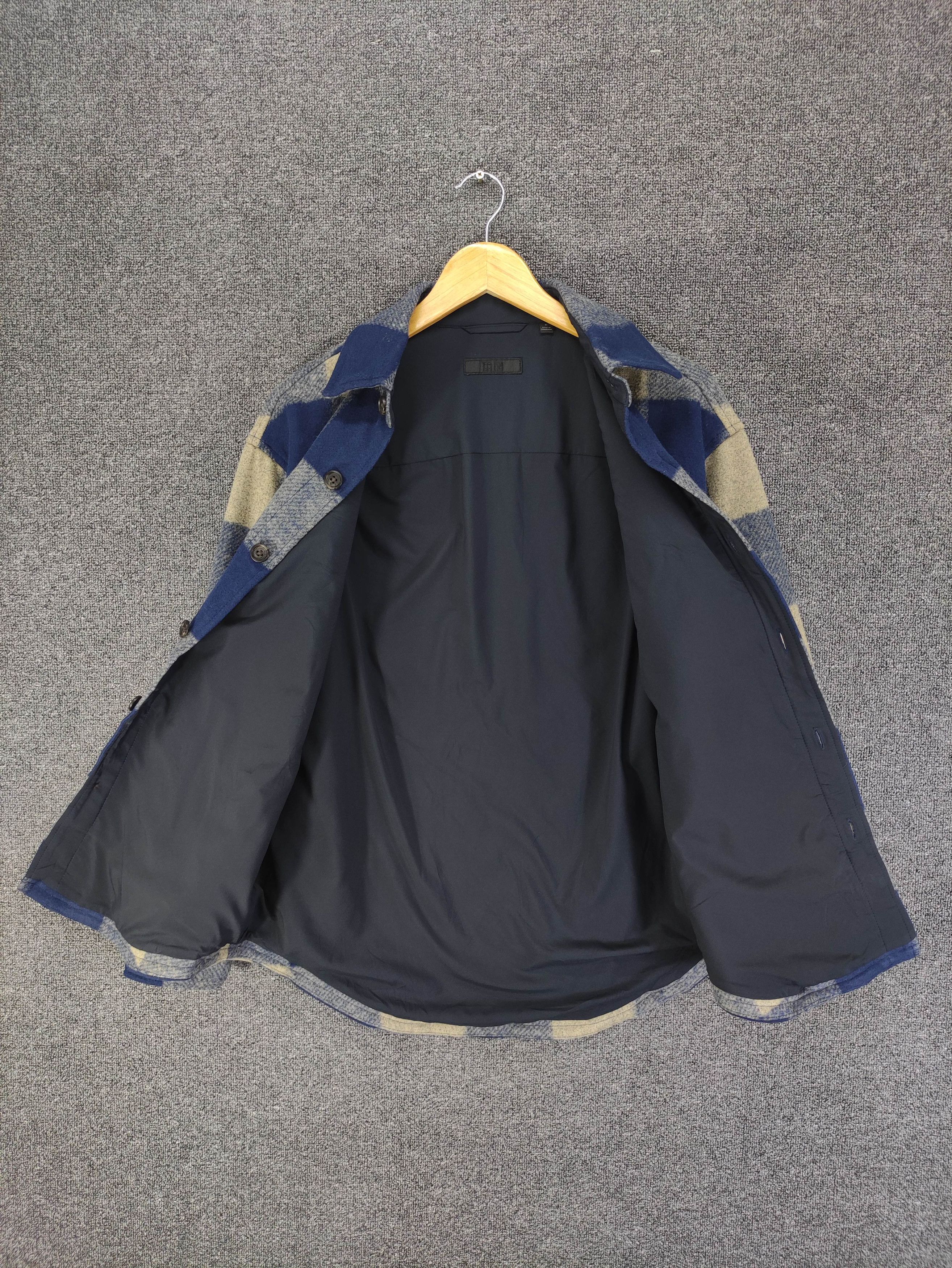 Uniqlo Uniqlo Shadow Plaid Fleece Jacket Button Up Size US M / EU 48-50 / 2 - 3 Thumbnail