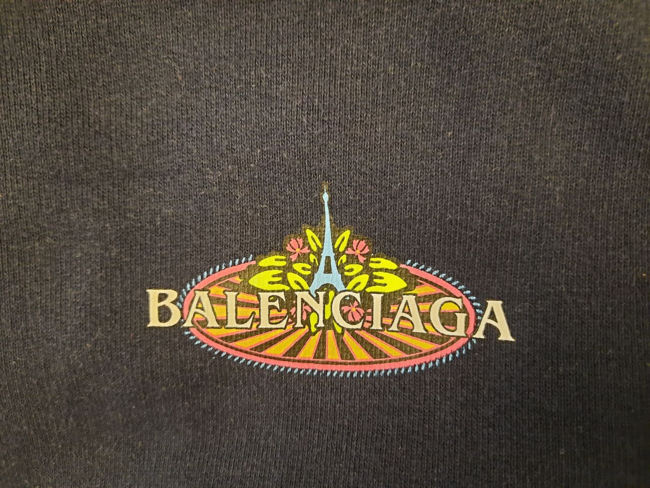 Balenciaga Bonjour Hoodie Size US M / EU 48-50 / 2 - 3 Thumbnail