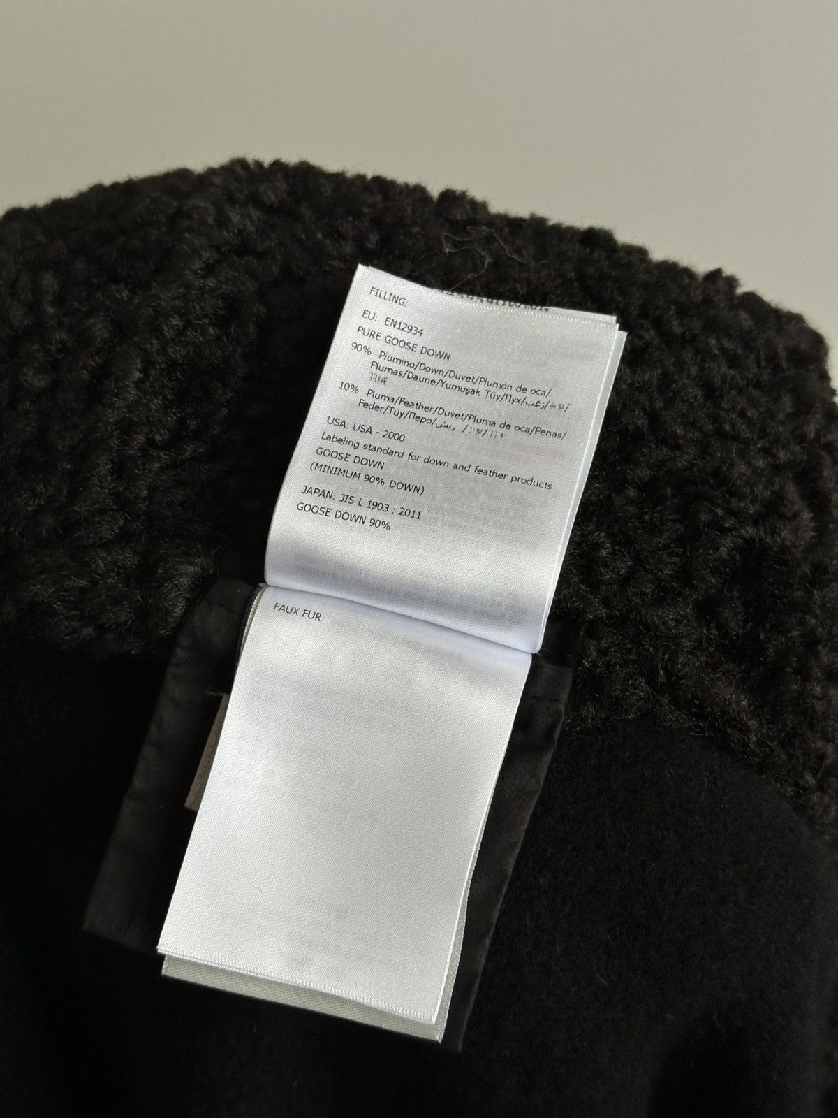 Moncler Moncler Mantella Wool Down Nylon Hood Poncho Black Coat Size ONE SIZE - 9 Thumbnail