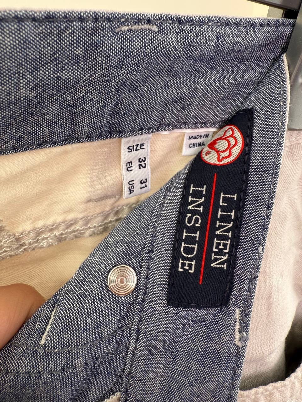 Armani Vintage Armani Jeans Linen inside pants Size US 31 - 7 Thumbnail