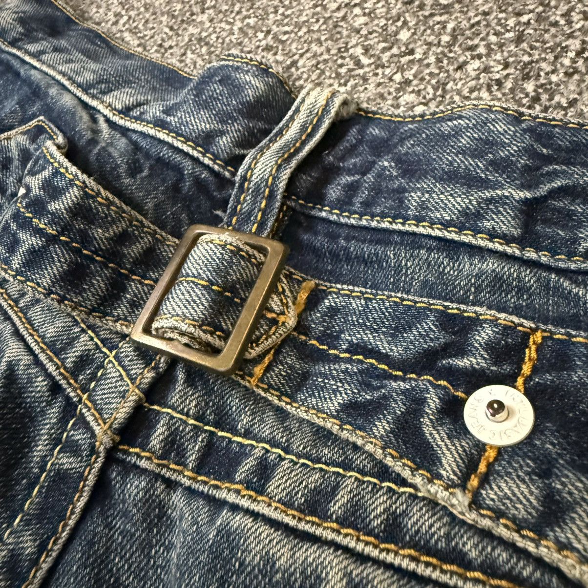 Affliction 🔥🇯🇵 Japanese Distressed Genoese Multi Pocket Denim Size US 34 / EU 50 - 11 Thumbnail