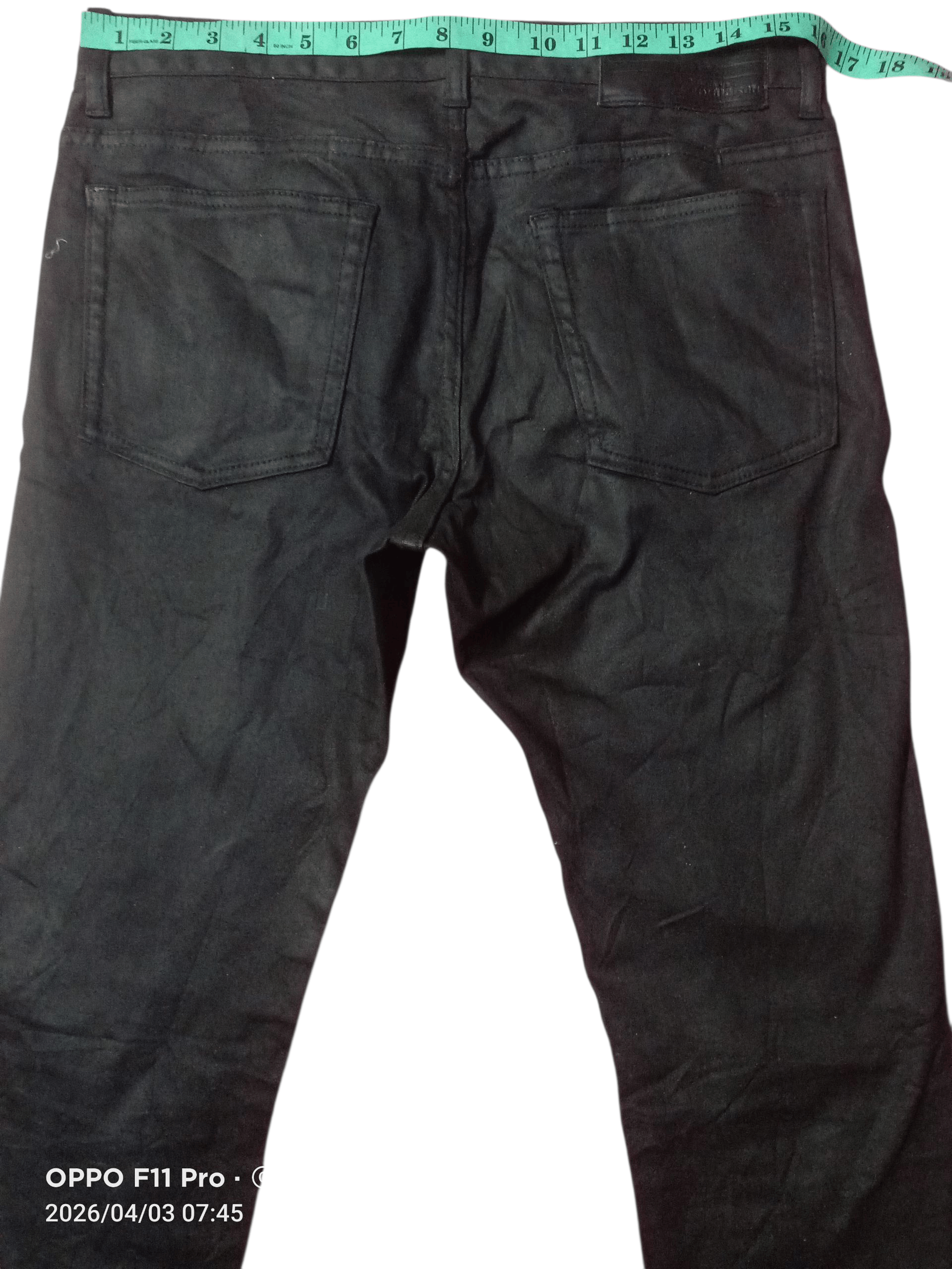JACKROSE 💥 JackRose Luv Maison Waxed Slim Denim 💥 Size US 33 - 2 Thumbnail