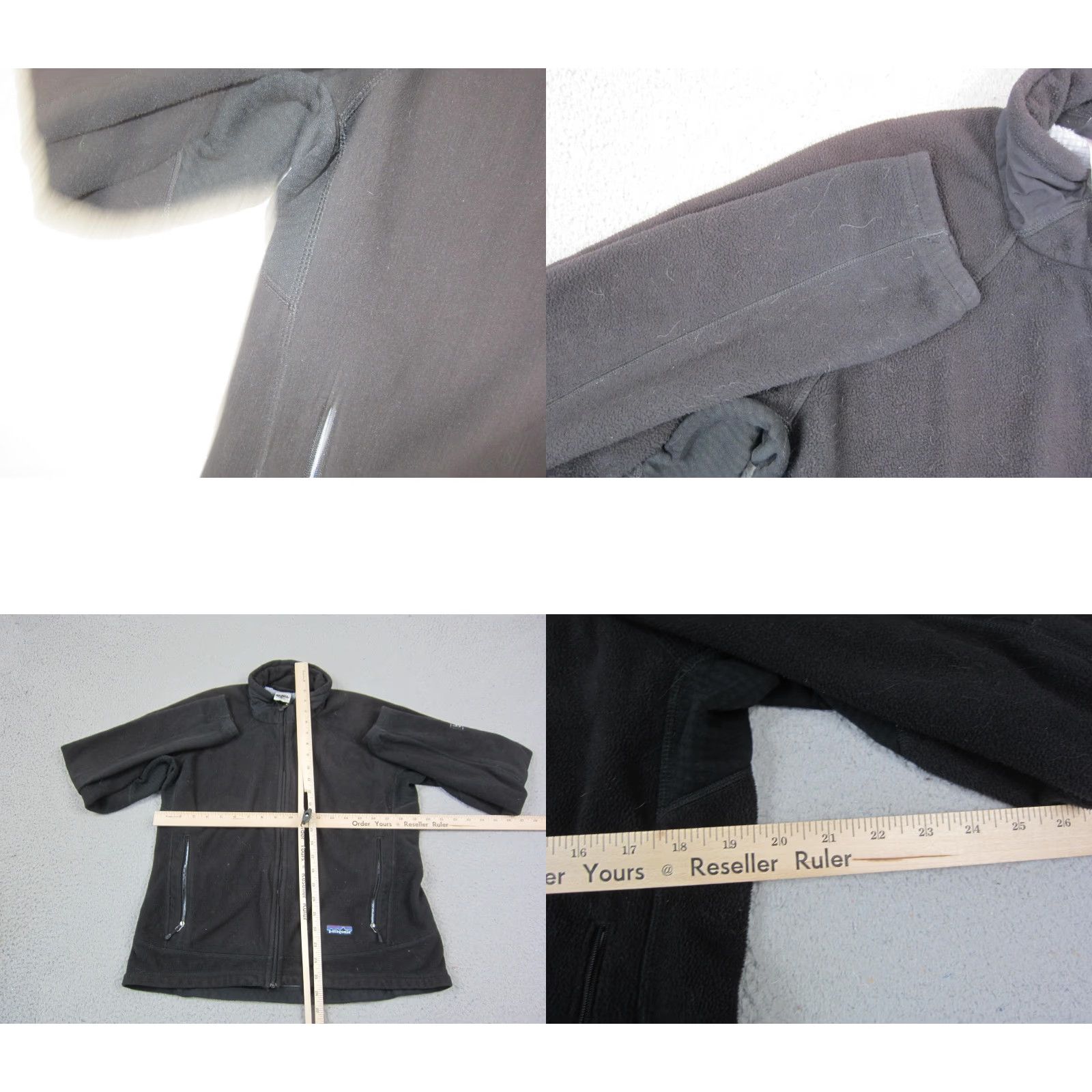 Patagonia Patagonia Jacket Womens L Black Lightweight Full Zip Fleece Mid-Length Regular Fit Size L / US 10 / IT 46 - 8 Thumbnail