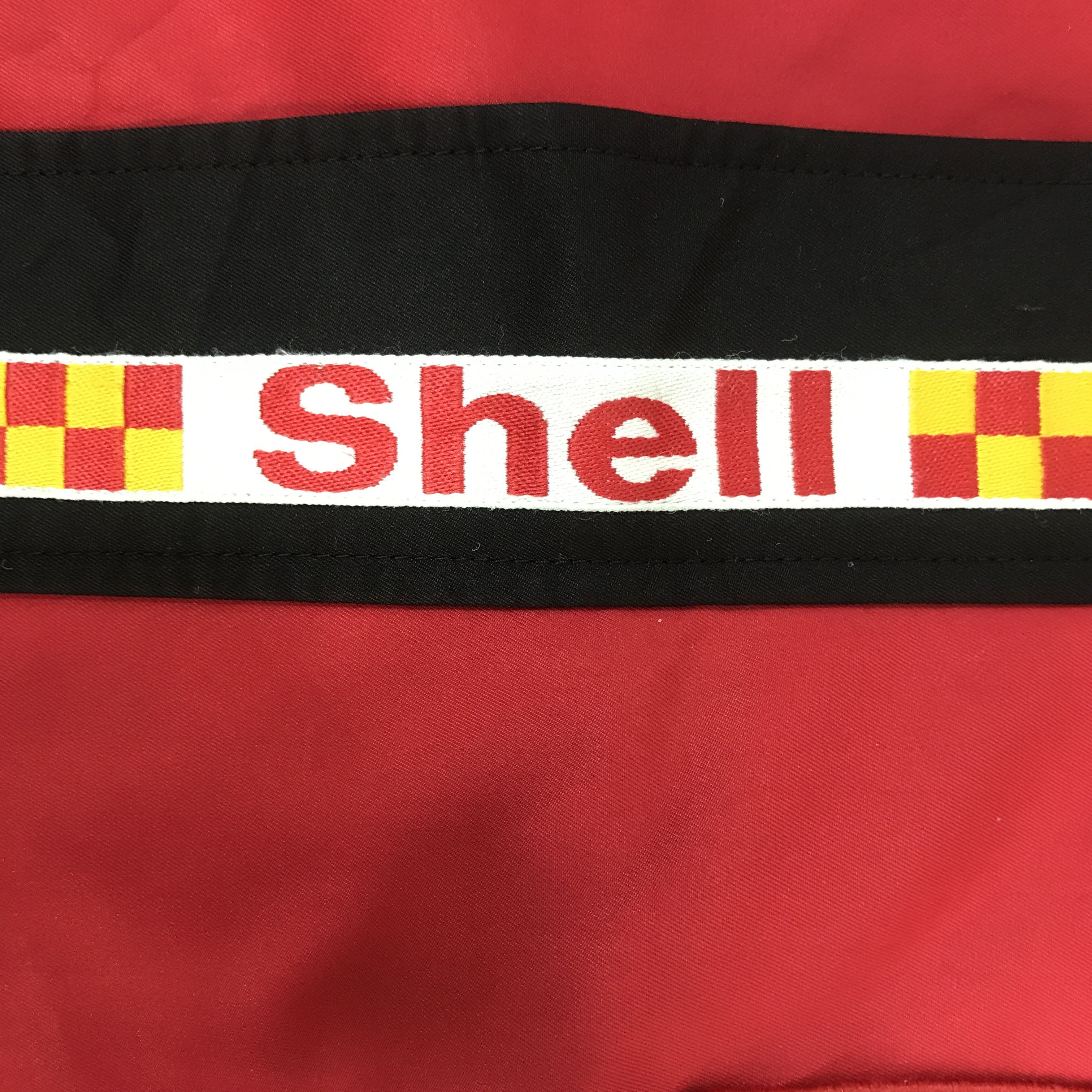 Japanese Brand Vtg Shell Helix Oil Japan Uniform jacket Size US L / EU 52-54 / 3 - 12 Thumbnail