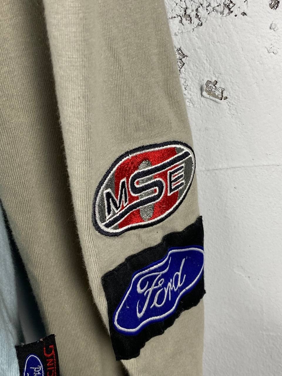 Ford × Vintage Vintage Ford Racing Streetwear Patch Longsleeve T Shirt Size US M / EU 48-50 / 2 - 7 Thumbnail