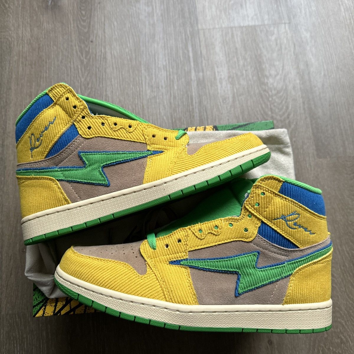 Reves Paris 🆕 KOoL Kiy’s AiR KiY High 85 "HOMER"⚡️ Size US 10.5 / EU 43-44 - 6 Thumbnail