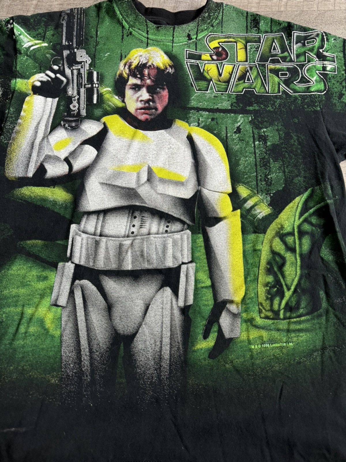 Star Wars × Vintage Star Wars Vintage Style Graphic T-shirt Size US S / EU 44-46 / 1 - 2 Thumbnail