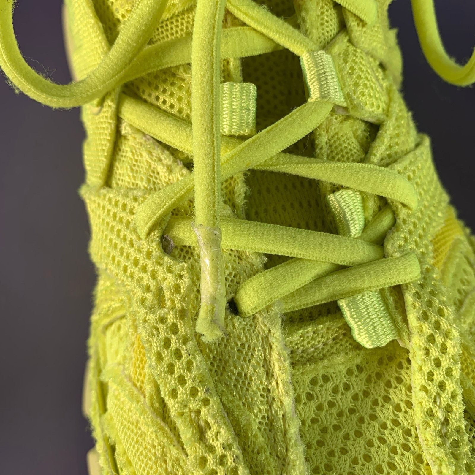Balenciaga BALENCIAGA Size 6 Track 3 Green Neon Nylon Chunky Sneakers Size US 6 / EU 39 - 9 Thumbnail