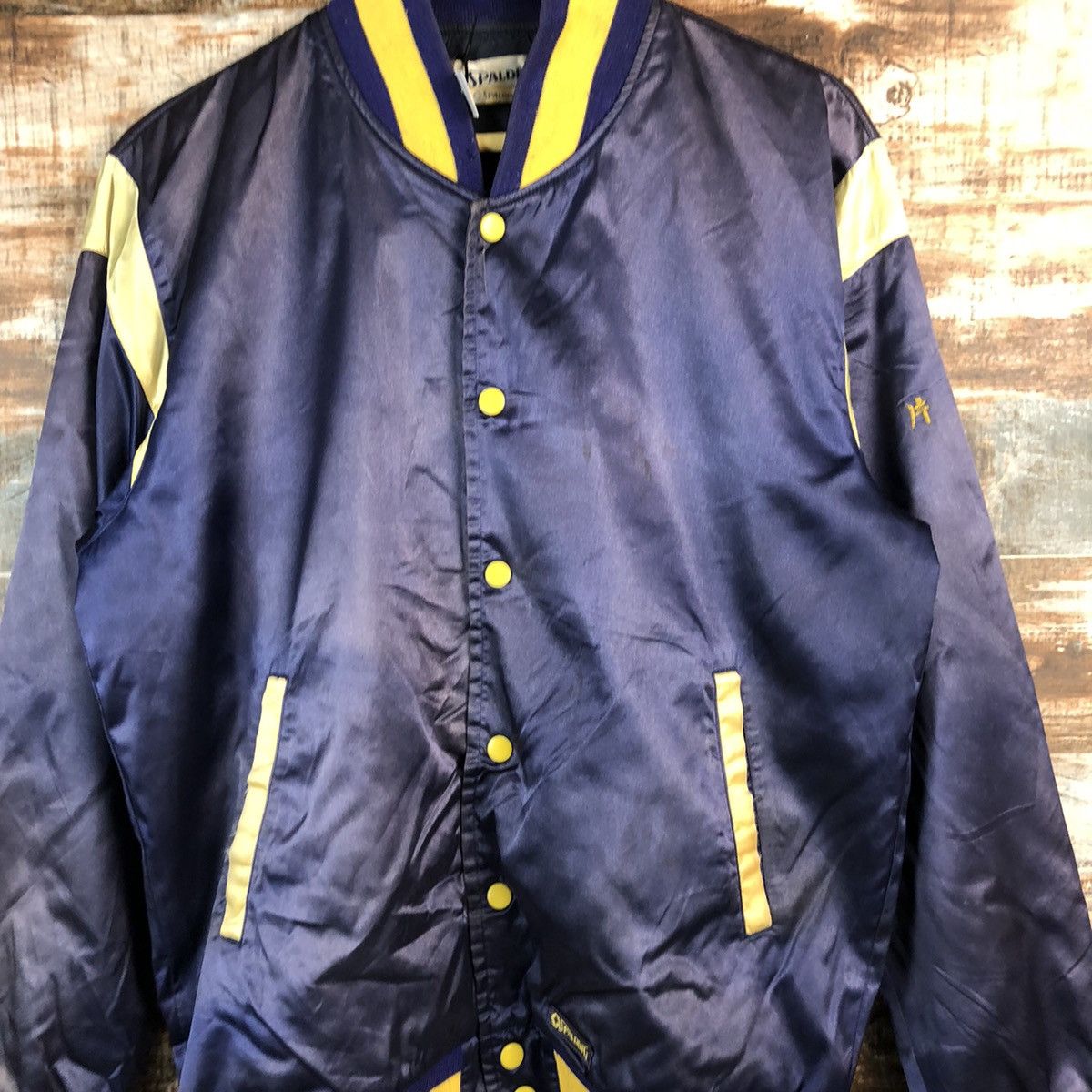 Spalding Spalding vintage sweater Blue Bombers Jacket #A2308 Size US L / EU 52-54 / 3 - 5 Thumbnail