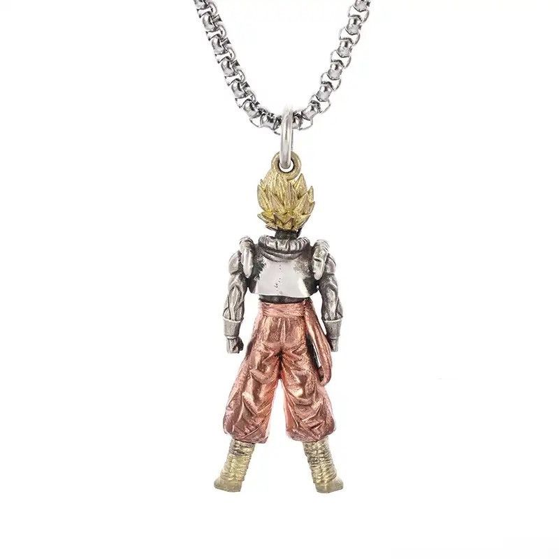 Jewelry Yellow Hair Muscular Man Pendant Necklace Size ONE SIZE - 4 Thumbnail