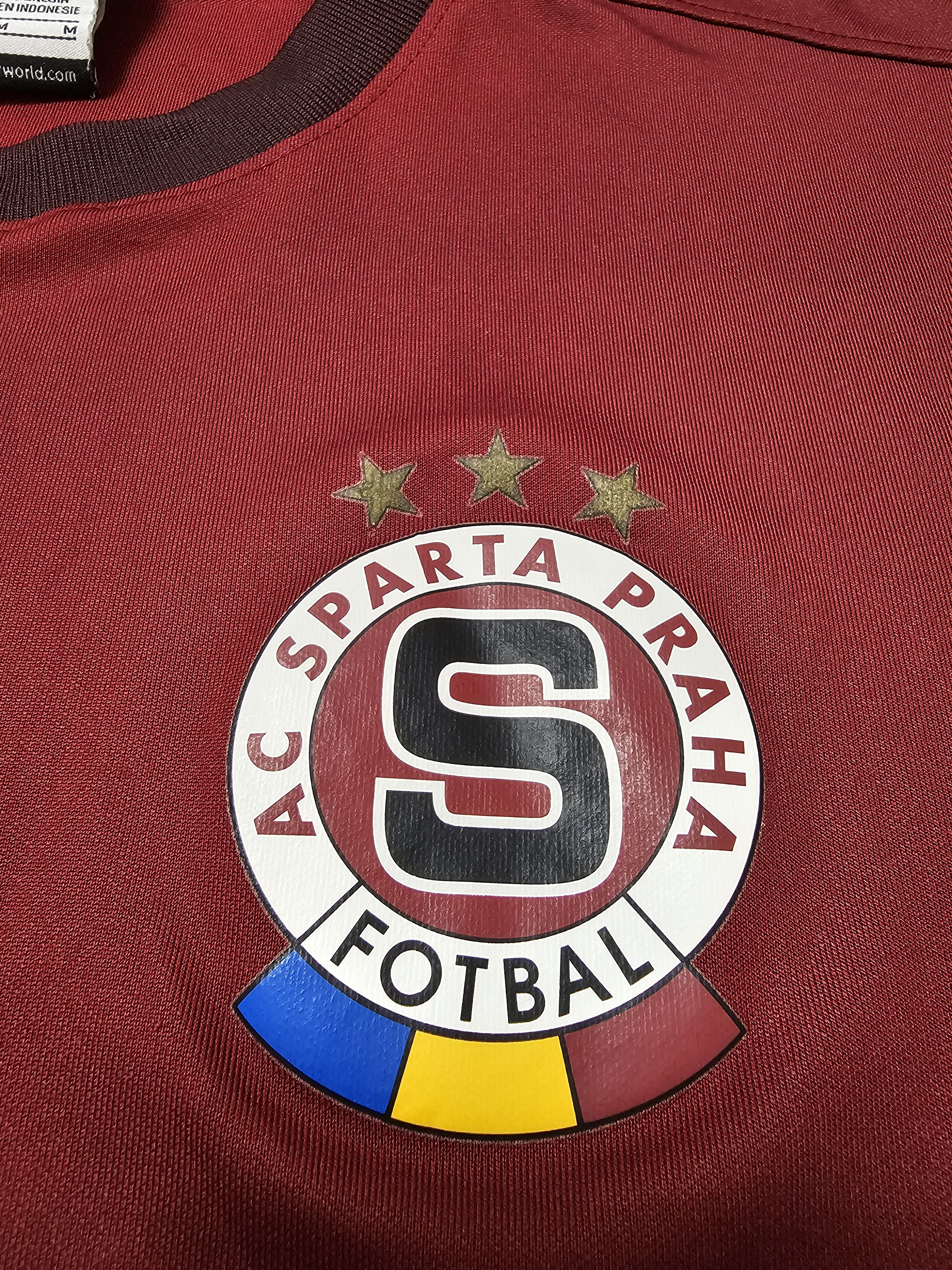 Nike SPARTA PRAHA 2015 2016 AWAY FOOTBALL SHIRT SOCCER JERSEY Size US M / EU 48-50 / 2 - 4 Thumbnail