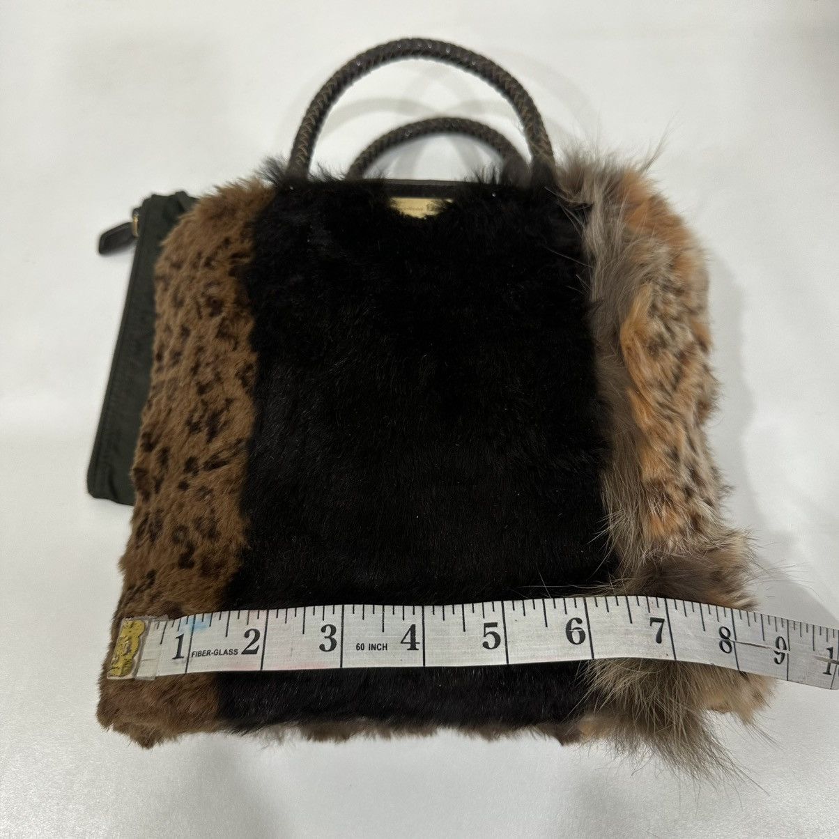 Christian Dior Monsieur ‼️YES‼️ CHRISTIAN DIOR BROWN MULI-FUR ANIMAL PRINT LETAHER BAG Size ONE SIZE - 11 Thumbnail