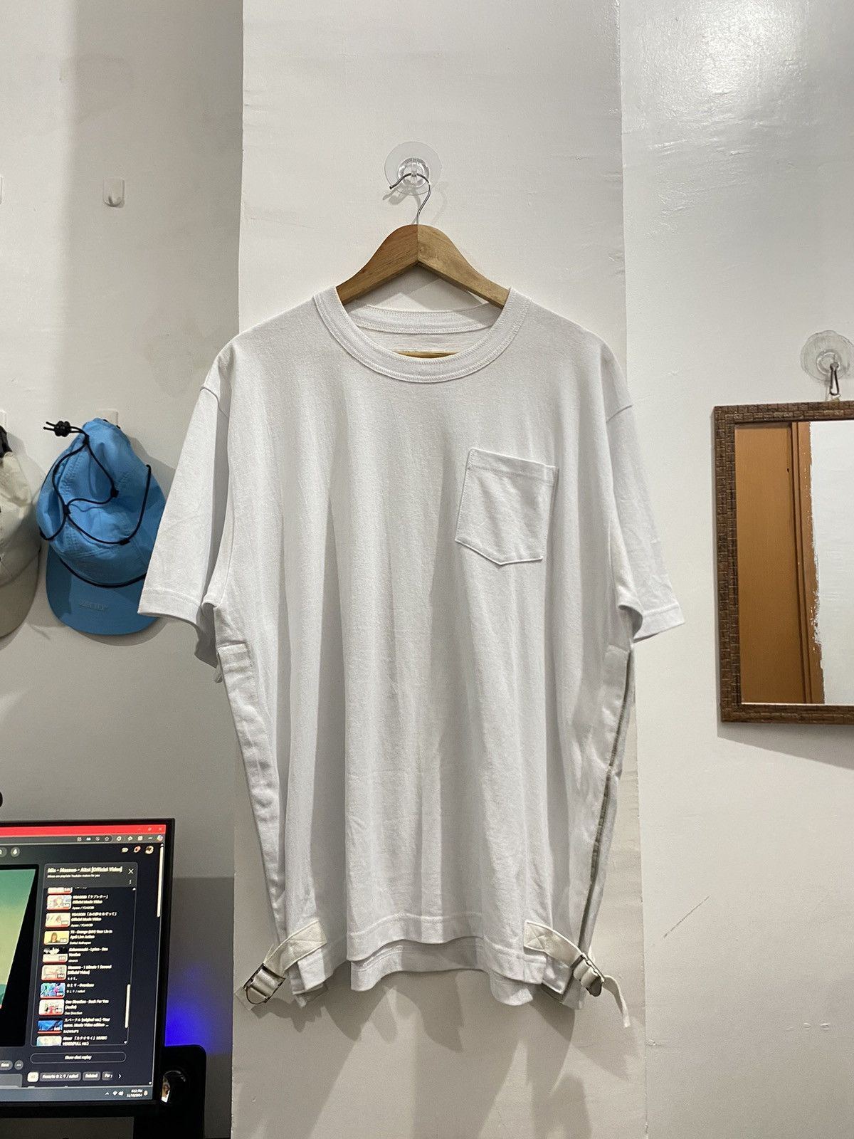 Sacai SACAI WHT SIDE BUTTONS SHIRT Size US L / EU 52-54 / 3 - 1 Thumbnail