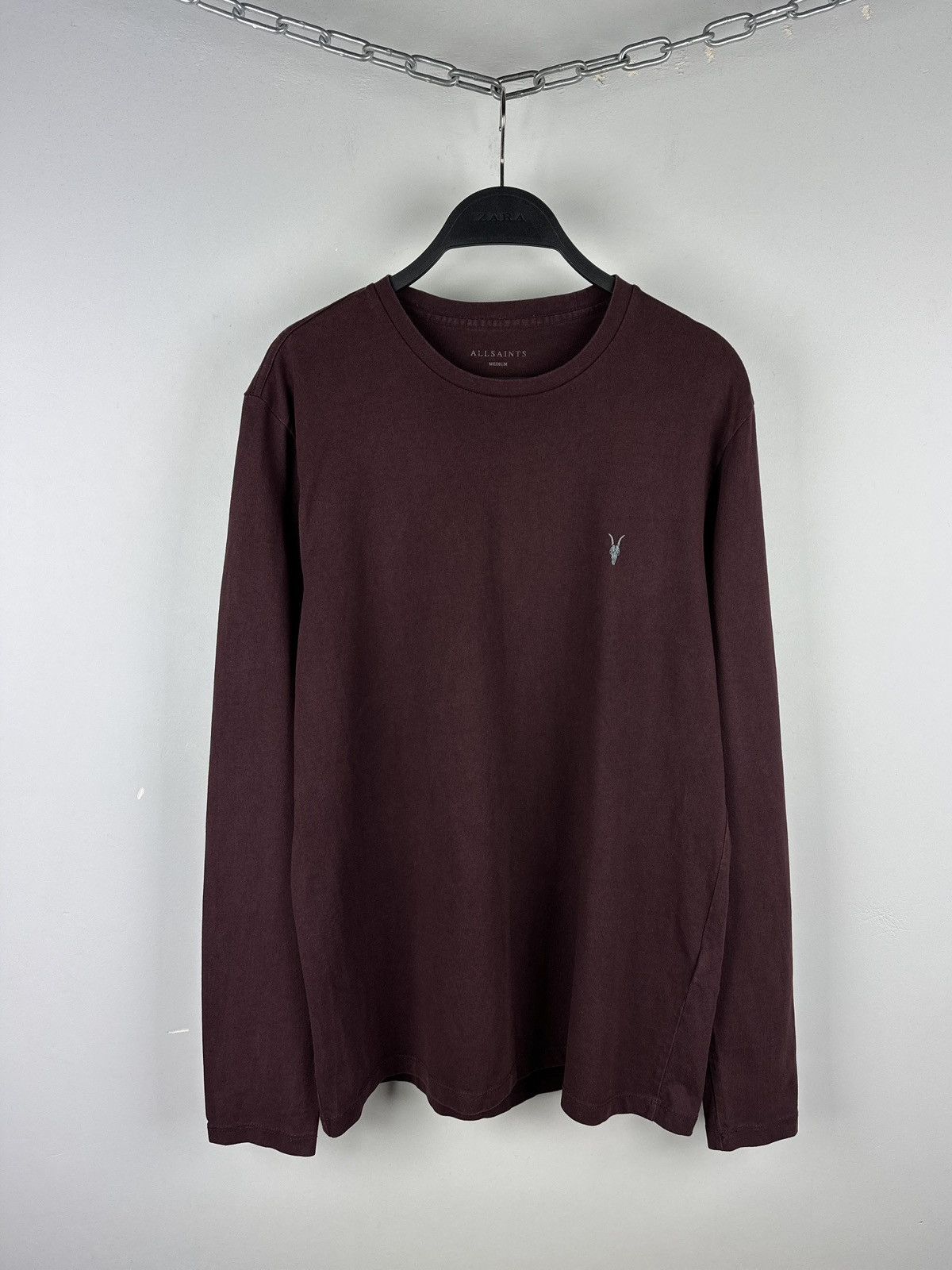 Allsaints Allsaints Laiden Long Sleeve Crew T-Shirt Size US M / EU 48-50 / 2 - 1 Thumbnail