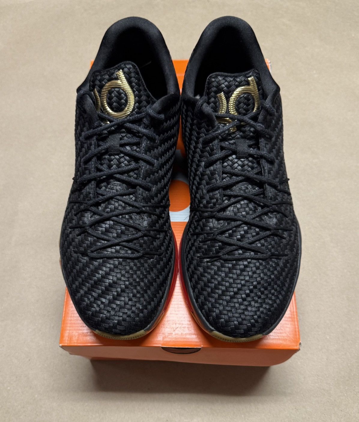 Nike Nike KD 8 Kevin Durant EXT Black Gold men’s shoes size 14! Size US 14 / EU 47 - 3 Thumbnail