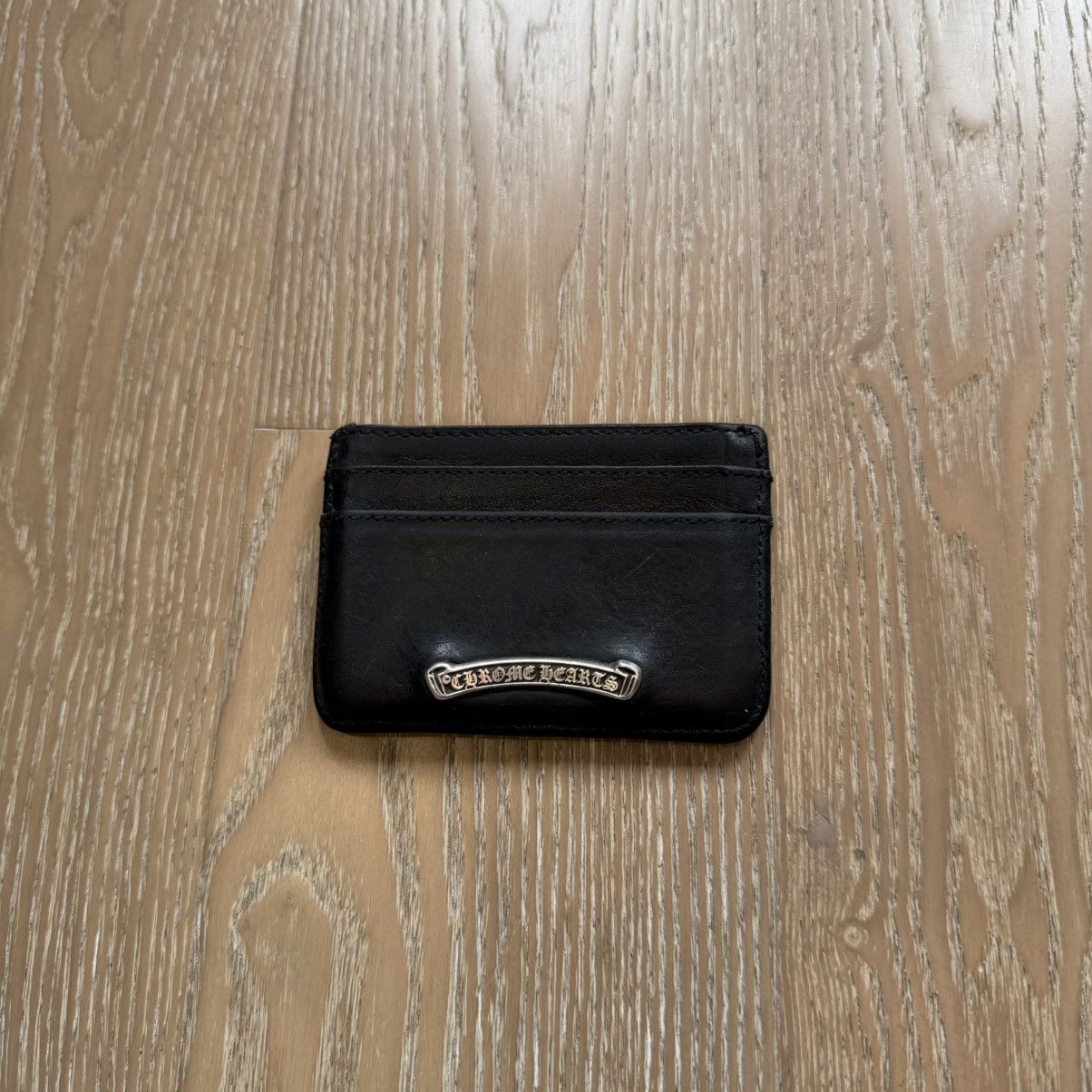 Chrome Hearts Chrome Hearts Silver Label Leather Card Holder mojos1150 Size ONE SIZE - 1 Thumbnail
