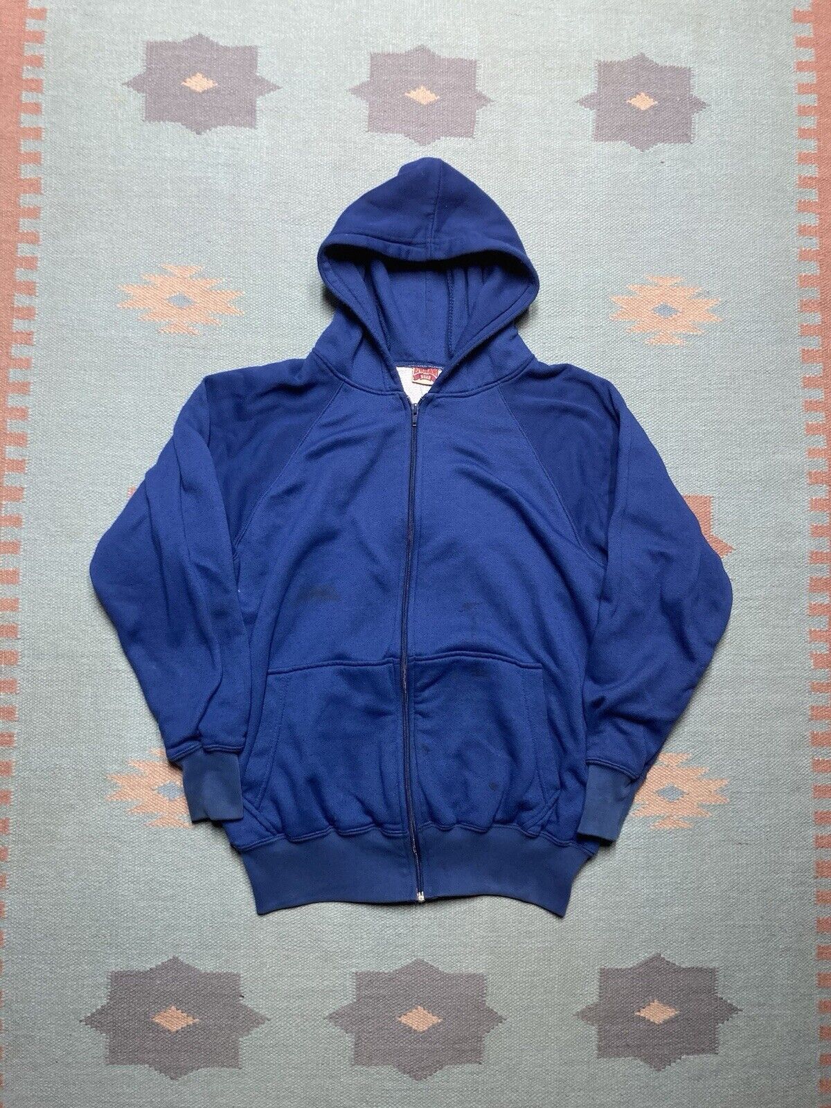 80s Double Face Zip Up Foodie