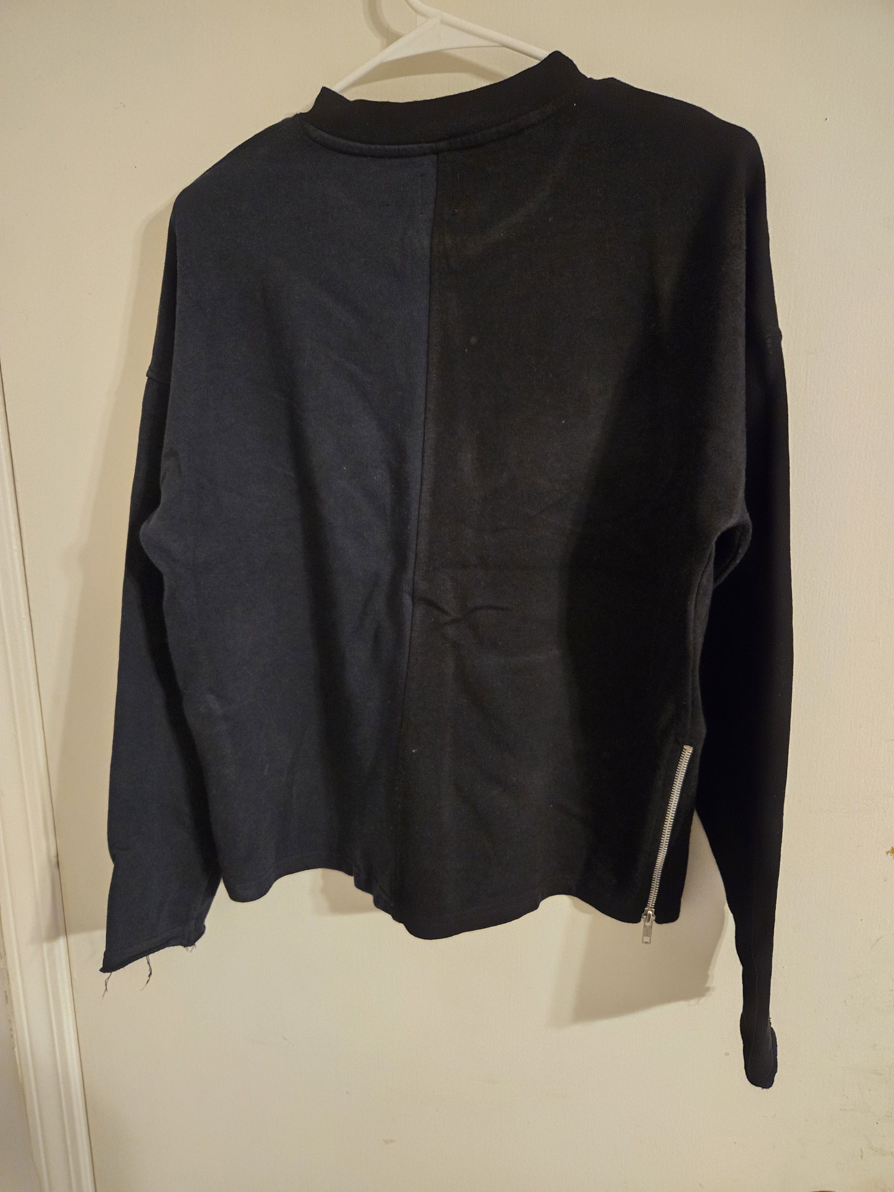 Asos Asos Contrast Panel Sweatshirt w/ Side-Zip Size US S / EU 44-46 / 1 - 2 Thumbnail