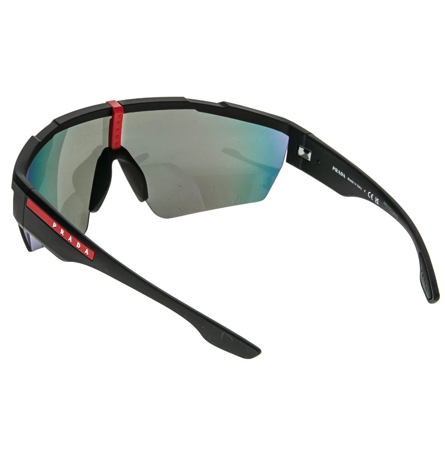 Prada PRADA PS03XS LINEA ROSSA ACTIVE 03X Black Blue Red Mirror Size ONE SIZE - 9 Thumbnail