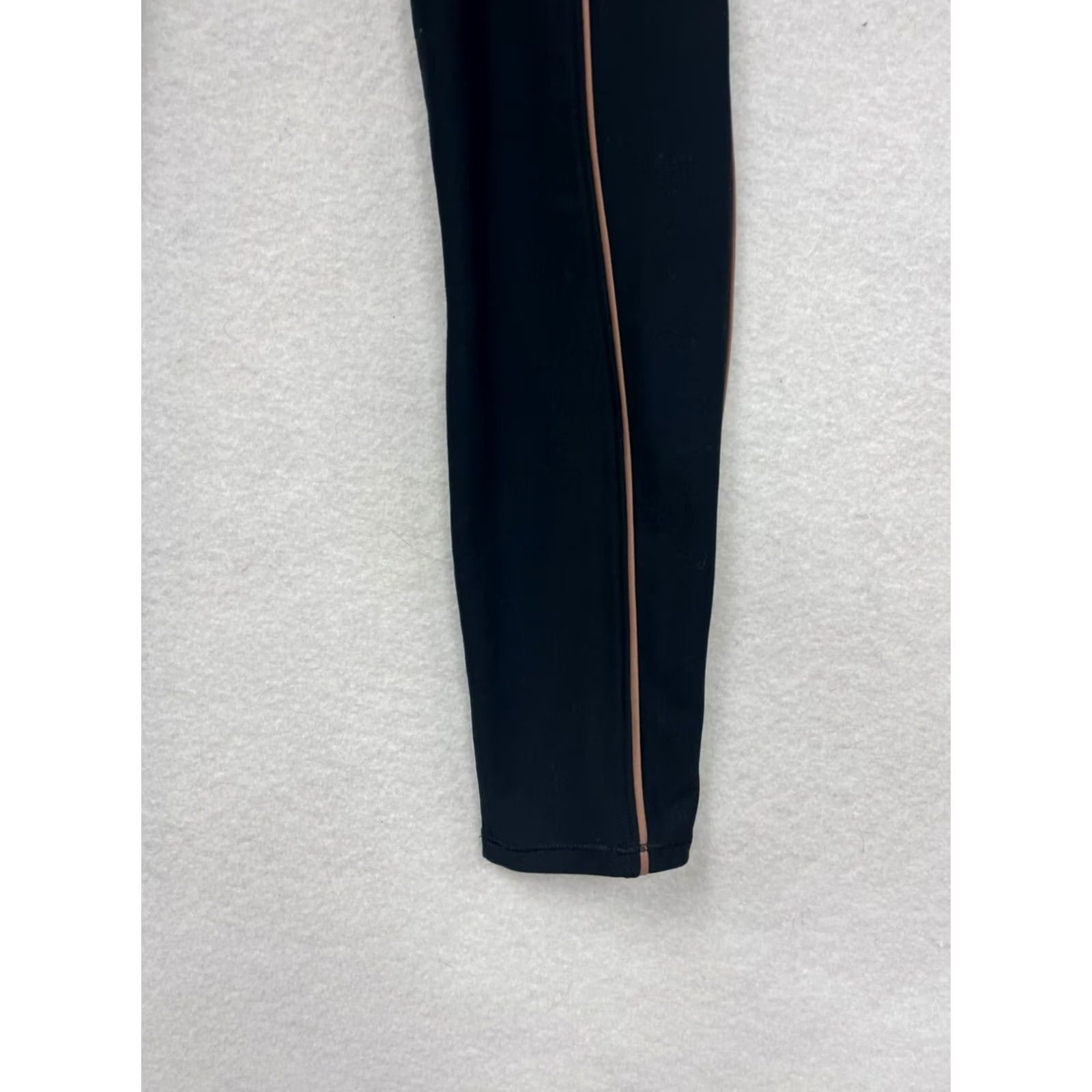 Abercrombie & Fitch Womens Leggings Black High-Waisted Peach Side Piping S Abercrombie & Fitch Jeans Jegging Tapered Not Applicable Size 28" / US 6 / IT 42 - 7 Thumbnail