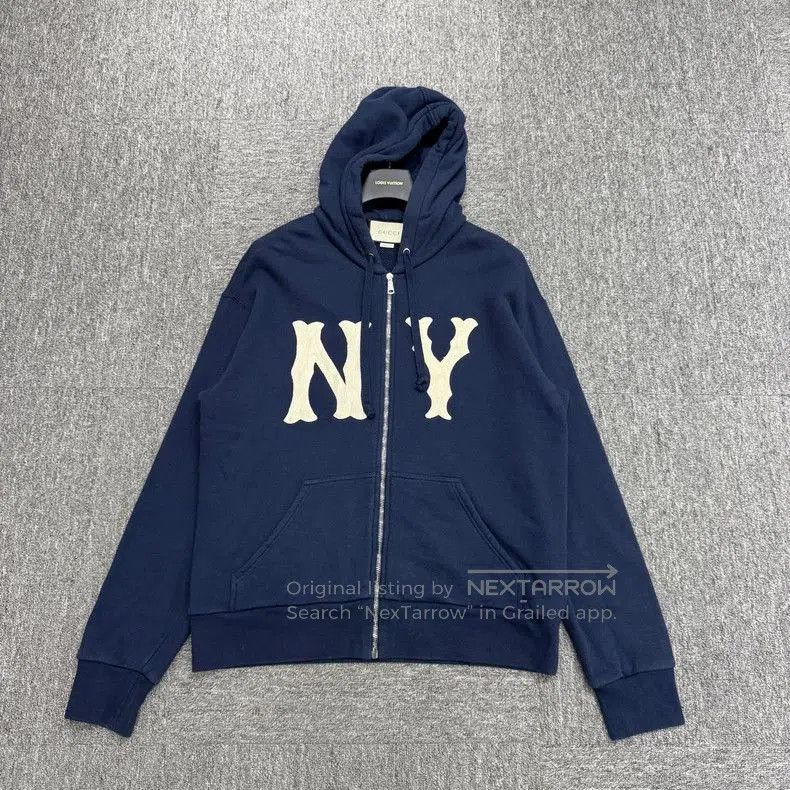 Gucci Gucci Embroidered NY Hoodie. Size US M / EU 48-50 / 2 - 1 Thumbnail