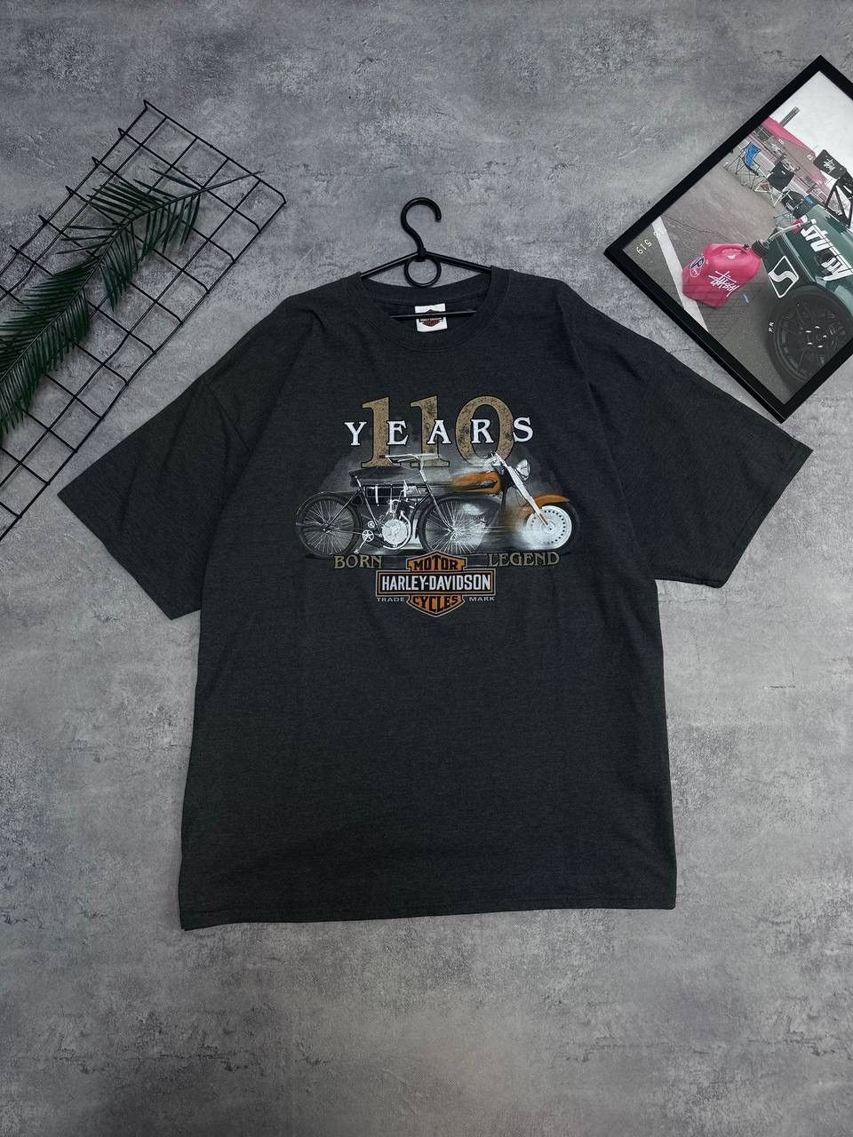 Harley Davidson Vintage Harley Davidson Moto T-Shirt Size US XXL / EU 58 / 5 - 1 Thumbnail