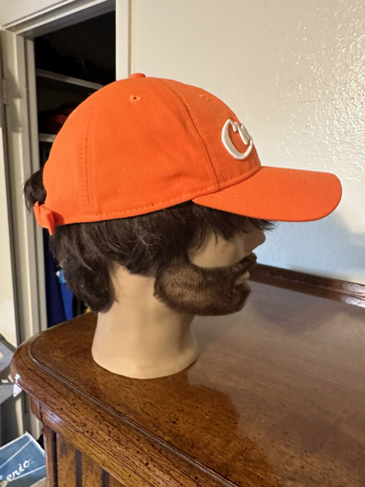 NBA × New Era × Vintage Vintage NBA New Cleveland Cavaliers “bright orange” hat 00s Size ONE SIZE - 3 Thumbnail