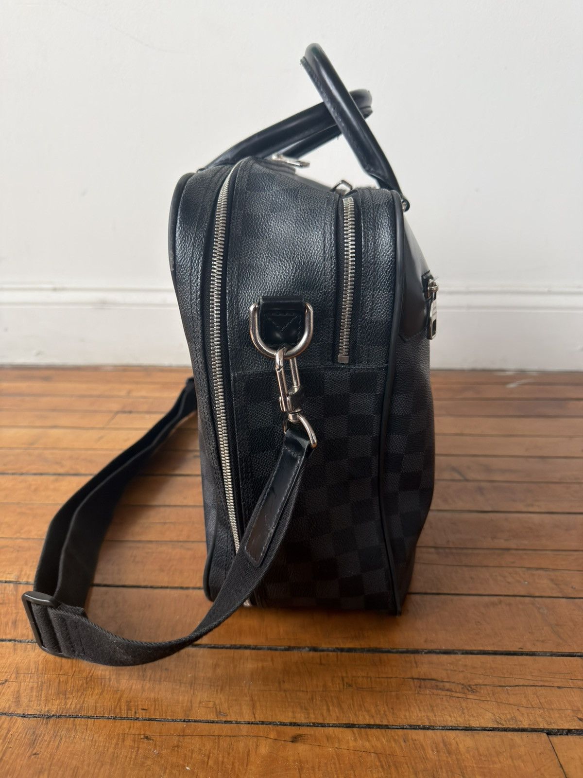 Louis Vuitton Louis Vuitton Overnight Briefcase Damier Graphite Size ONE SIZE - 3 Thumbnail