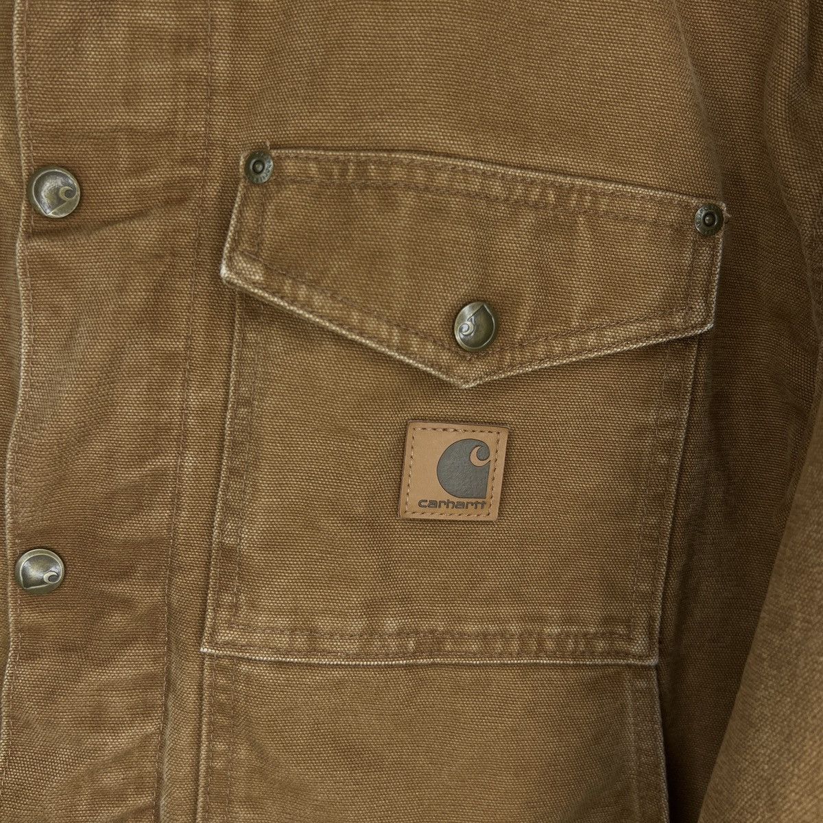 Carhartt × Vintage Vintage Carhartt Detroit Jacket Brown Work Wear Y2K 90s Size US XL / EU 56 / 4 - 6 Thumbnail