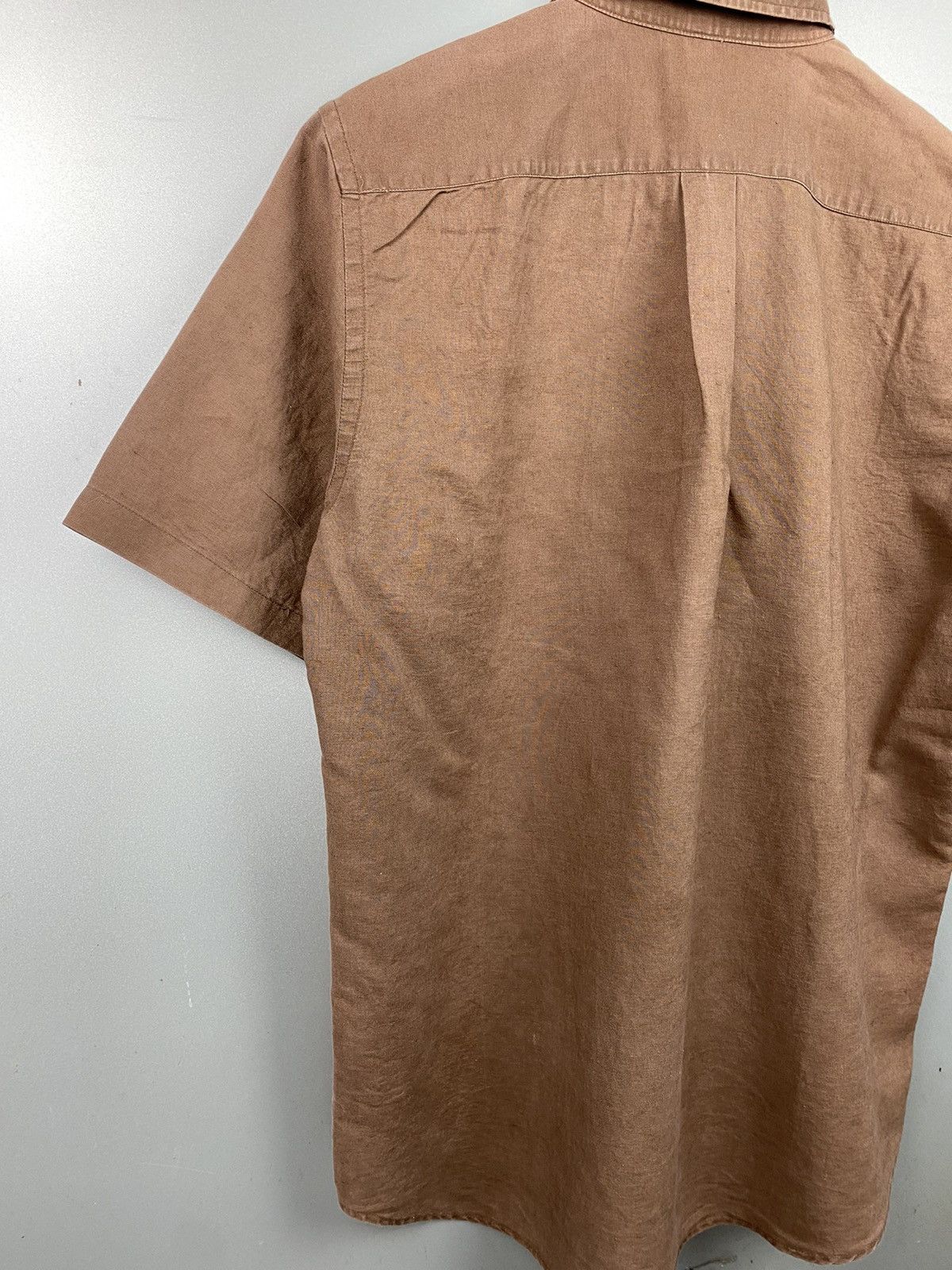 Uniqlo × Vintage Vintage Uniqlo Hemp Shirts Size US L / EU 52-54 / 3 - 11 Thumbnail