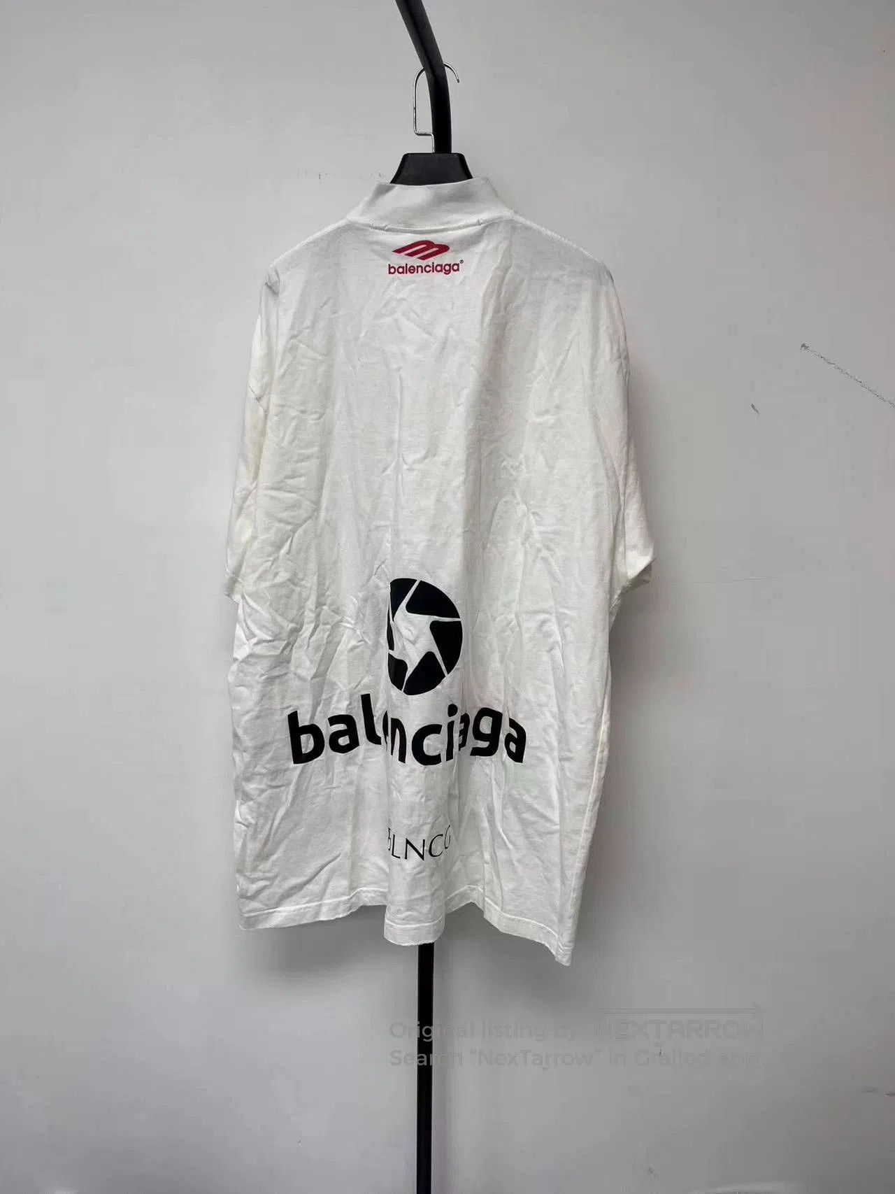 Balenciaga Balenciaga TOP LEAGUE Logo Short Sleeve T-shirt. Size US M / EU 48-50 / 2 - 2 Thumbnail