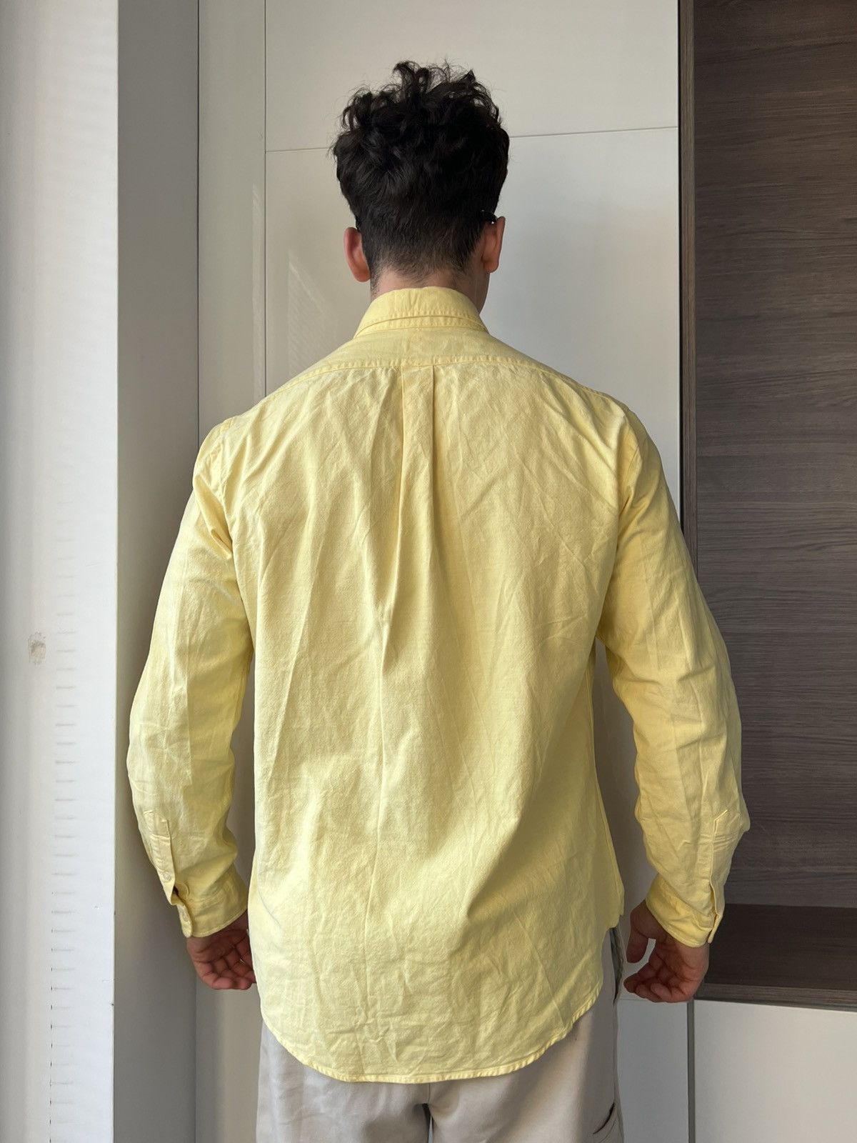Polo Ralph Lauren × Ralph Lauren ‼️Polo Ralph Lauren RRL Multicolor Logo Lemon Shirt‼️ Size US XL / EU 56 / 4 - 13 Thumbnail
