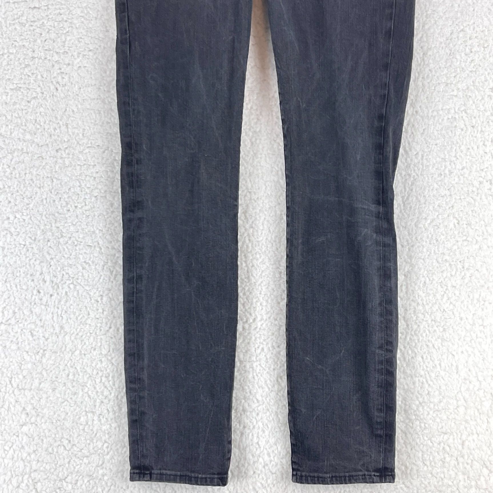 Madewell Madewell Jeans Womens Size 30 Black Denim Mid-Rise Skinny Regular 5-Pocket Stretch Casual Pants Size 30" / US 8 / IT 44 - 3 Thumbnail