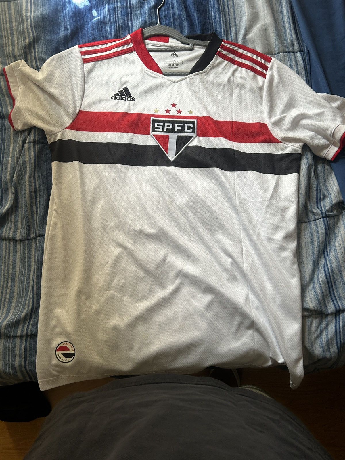 Nike Sao Paulo Jersey Size US L / EU 52-54 / 3 - 3 Thumbnail