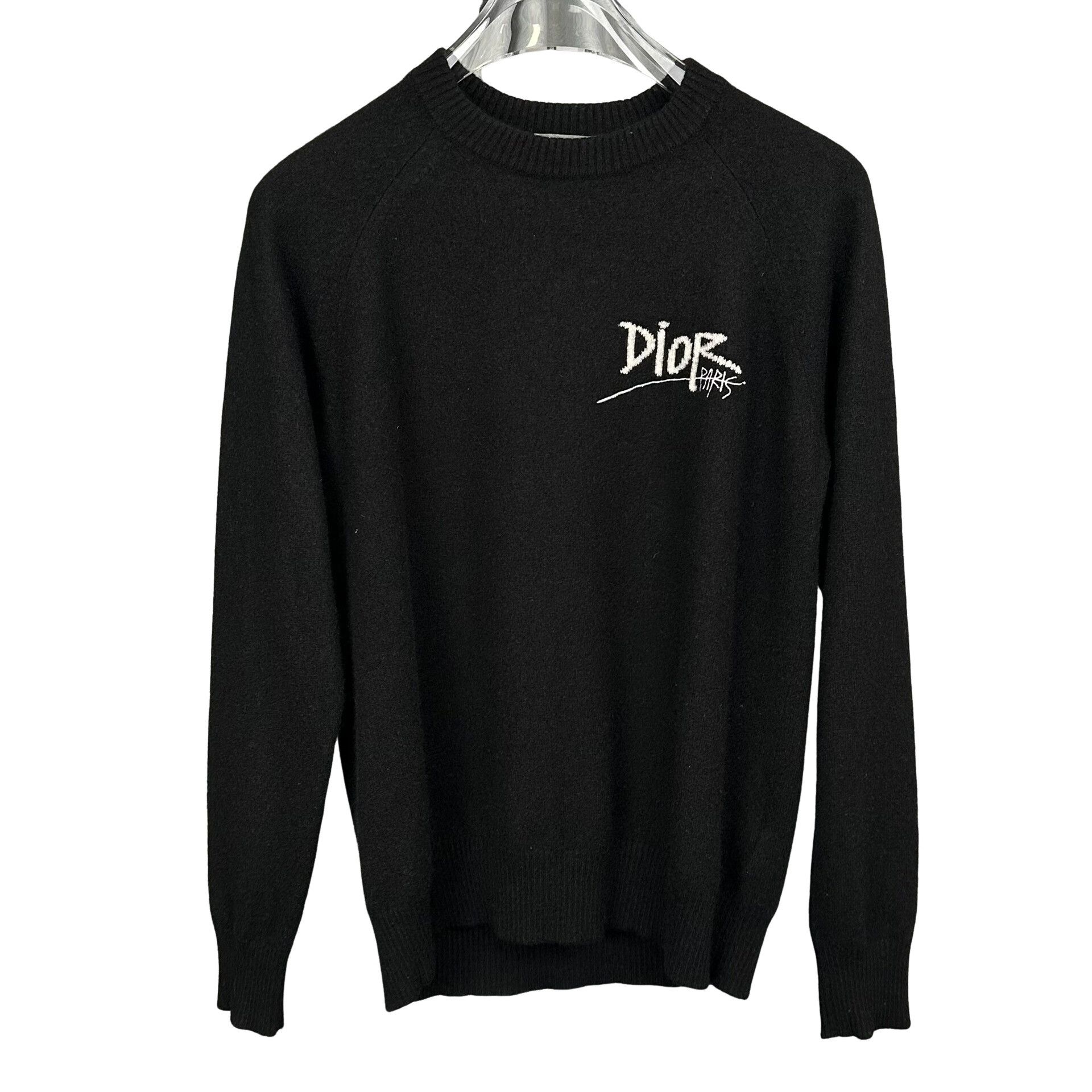 Dior Dior Embroidered Cashmere Sweater M Size US M / EU 48-50 / 2 - 1 Thumbnail