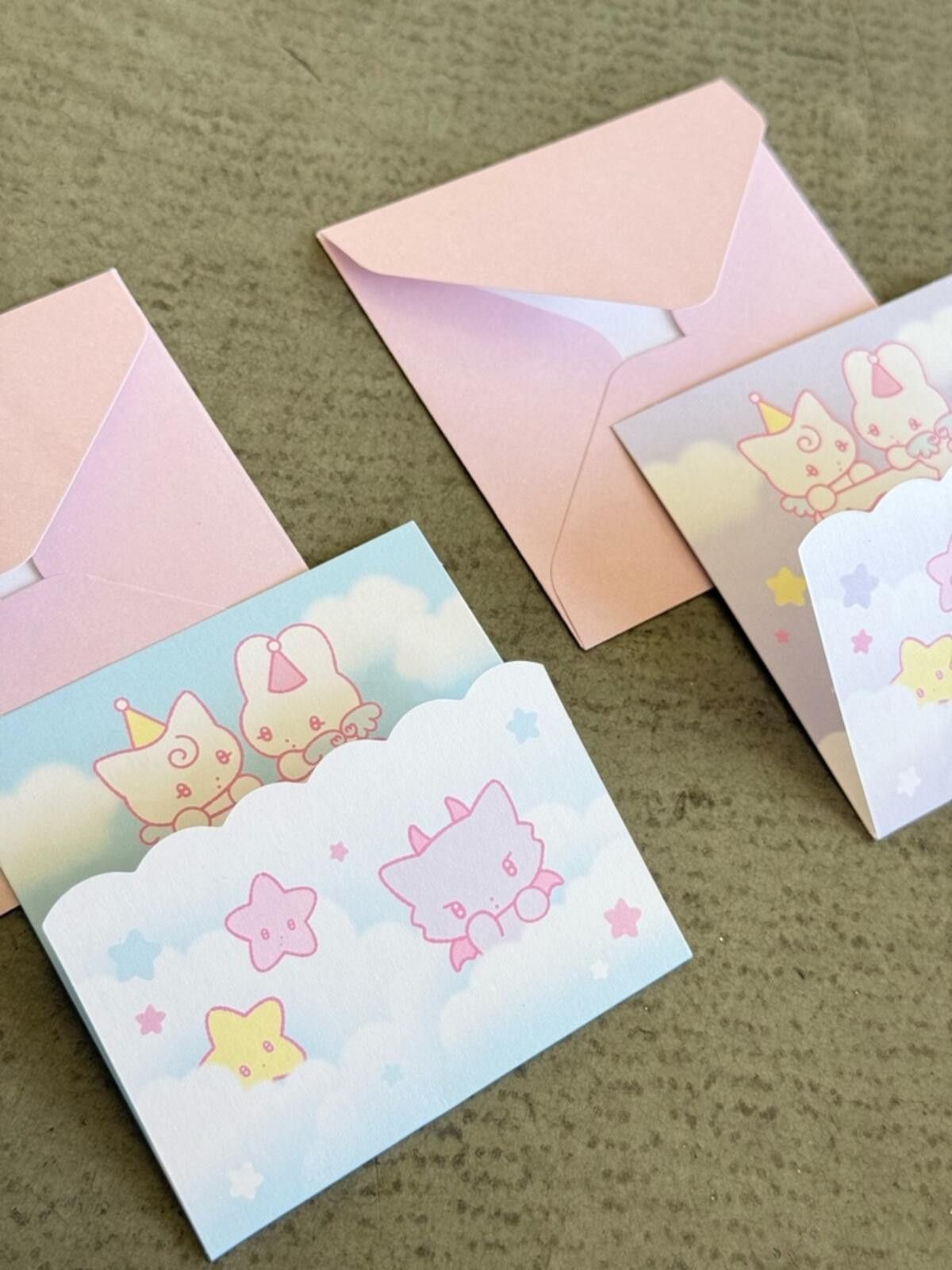 Other Kawaii Letter Set / Envelope + Cards / Korea Size ONE SIZE - 5 Thumbnail