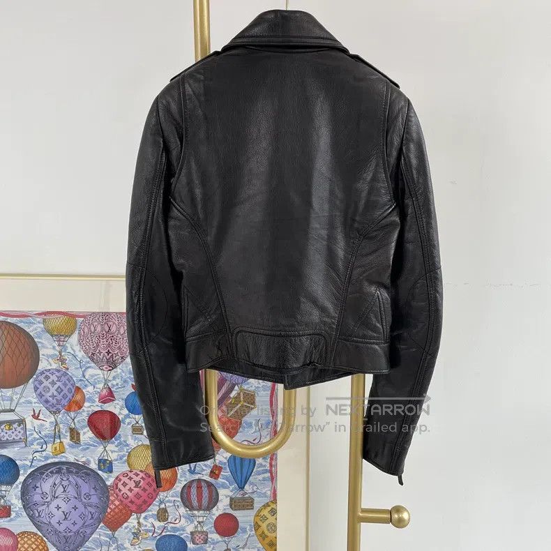 Balenciaga Balenciaga Black leather jacket Size XS / US 0-2 / IT 36-38 - 2 Thumbnail