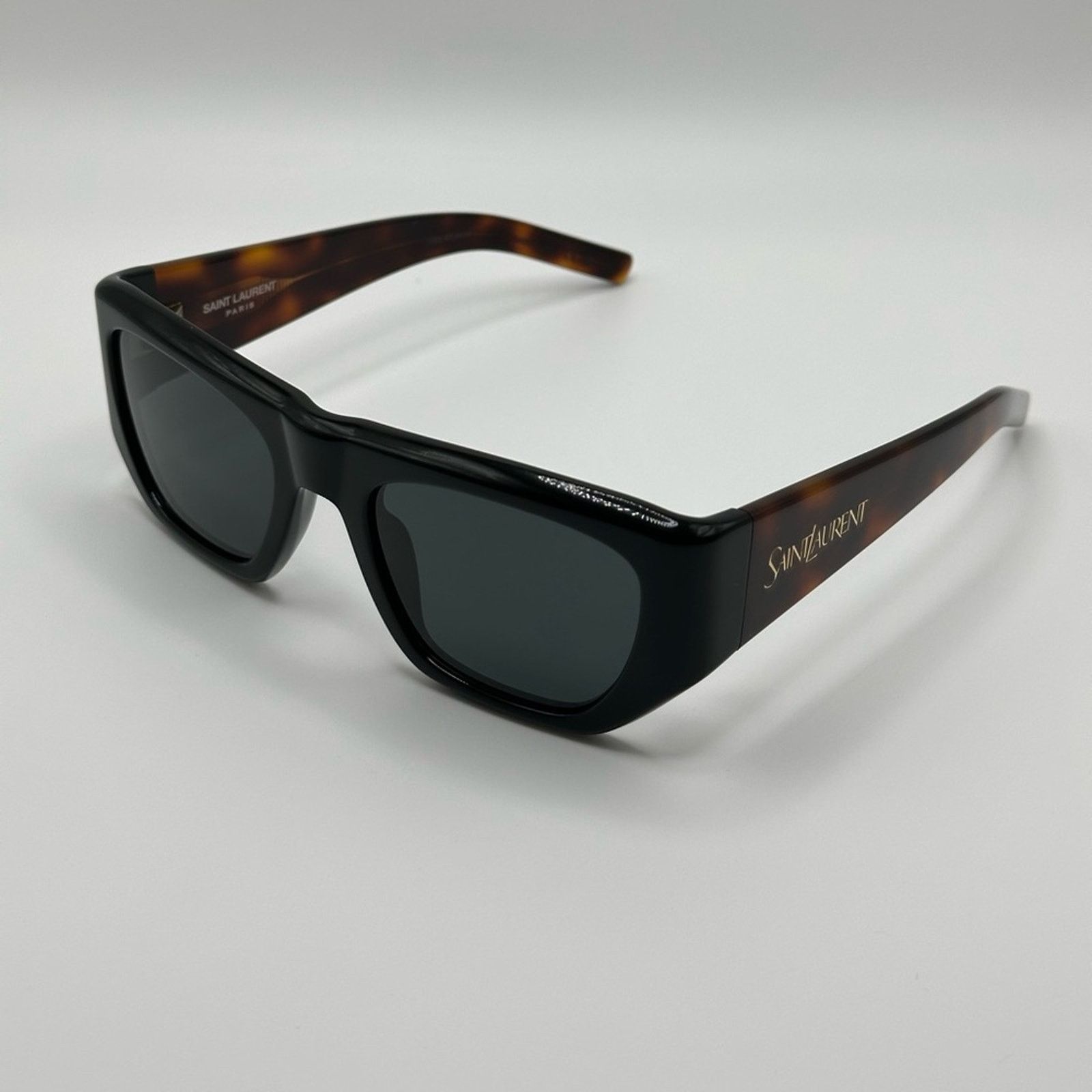Yves Saint Laurent NEW SAINT LAURENT SUNGLASSES SL740 004 Black Havana Women Size ONE SIZE - 3 Thumbnail