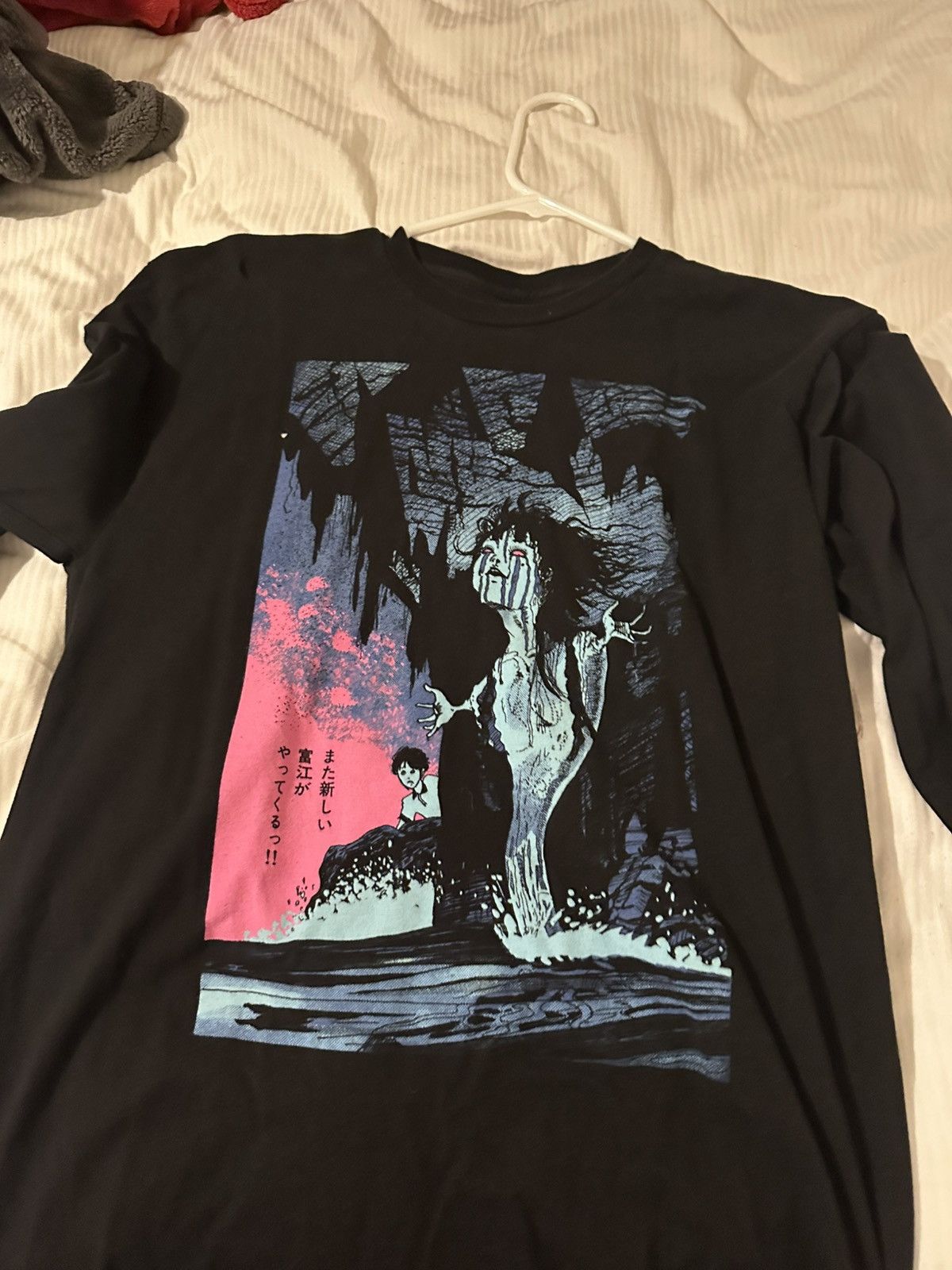 Anime Junji Ito graphic tee Size US M / EU 48-50 / 2 - 1 Thumbnail