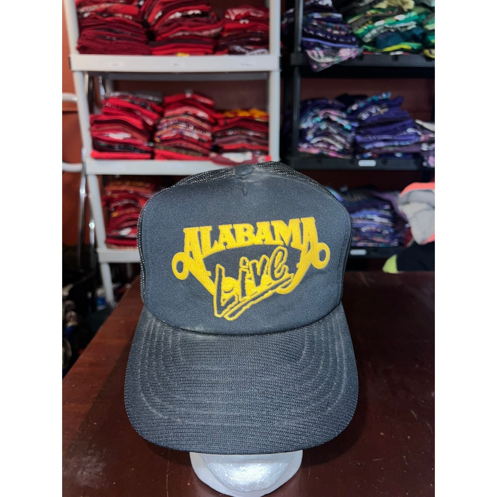 Vintage Vintage Alabama Band Hat Live Tour Concert Trucker Cap VTG Size ONE SIZE - 2 Thumbnail