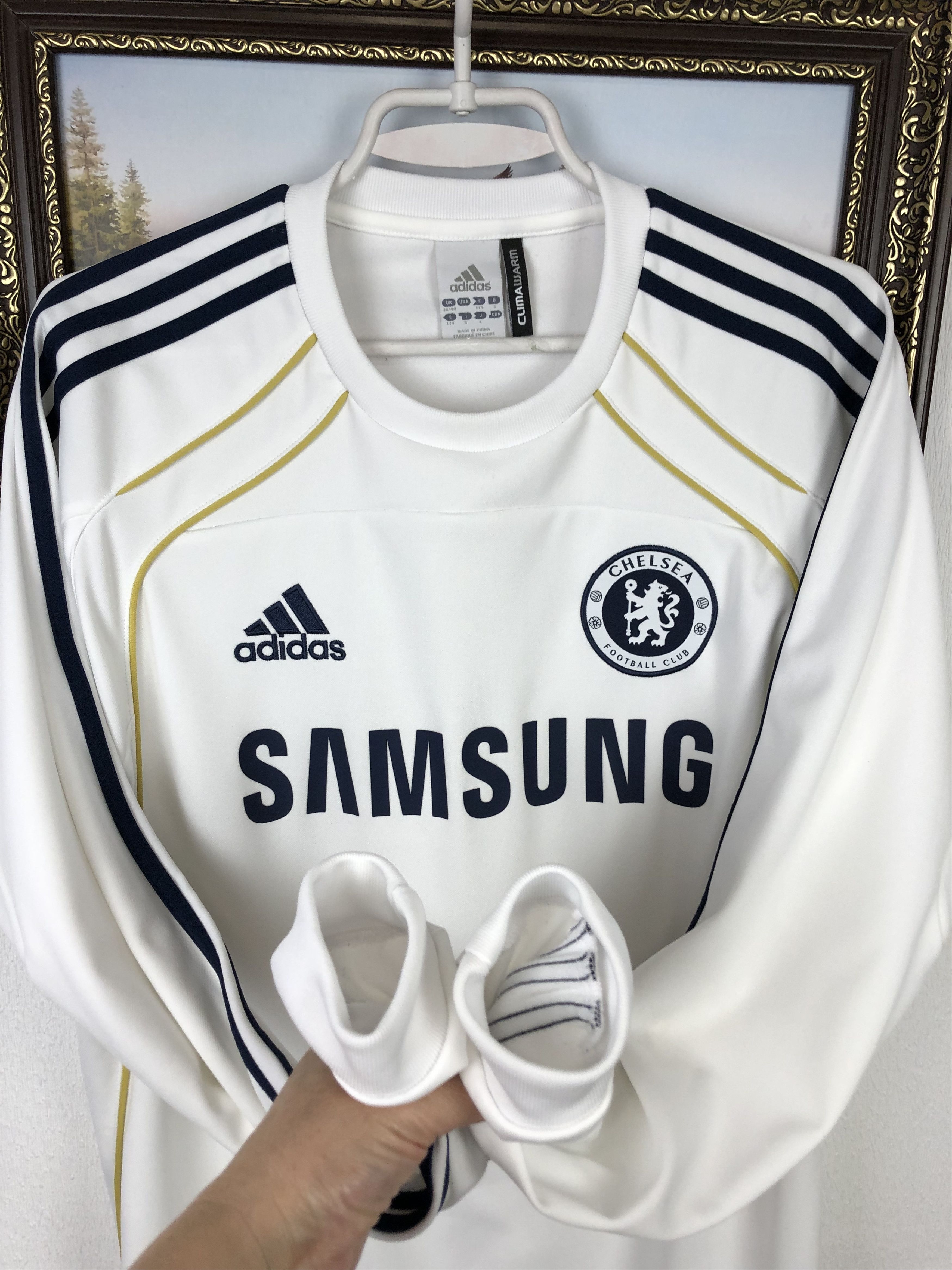Adidas Vintage Adidas Chelsea Football Sweatshirt Soccer Crewneck Size US M / EU 48-50 / 2 - 6 Thumbnail