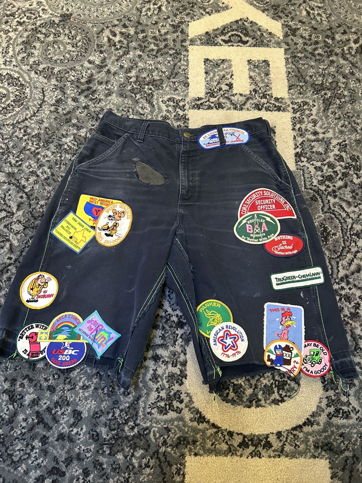Better With Age Better With Age Carhartt Carpenter Shorts Size US 32 / EU 48 - 1 Thumbnail