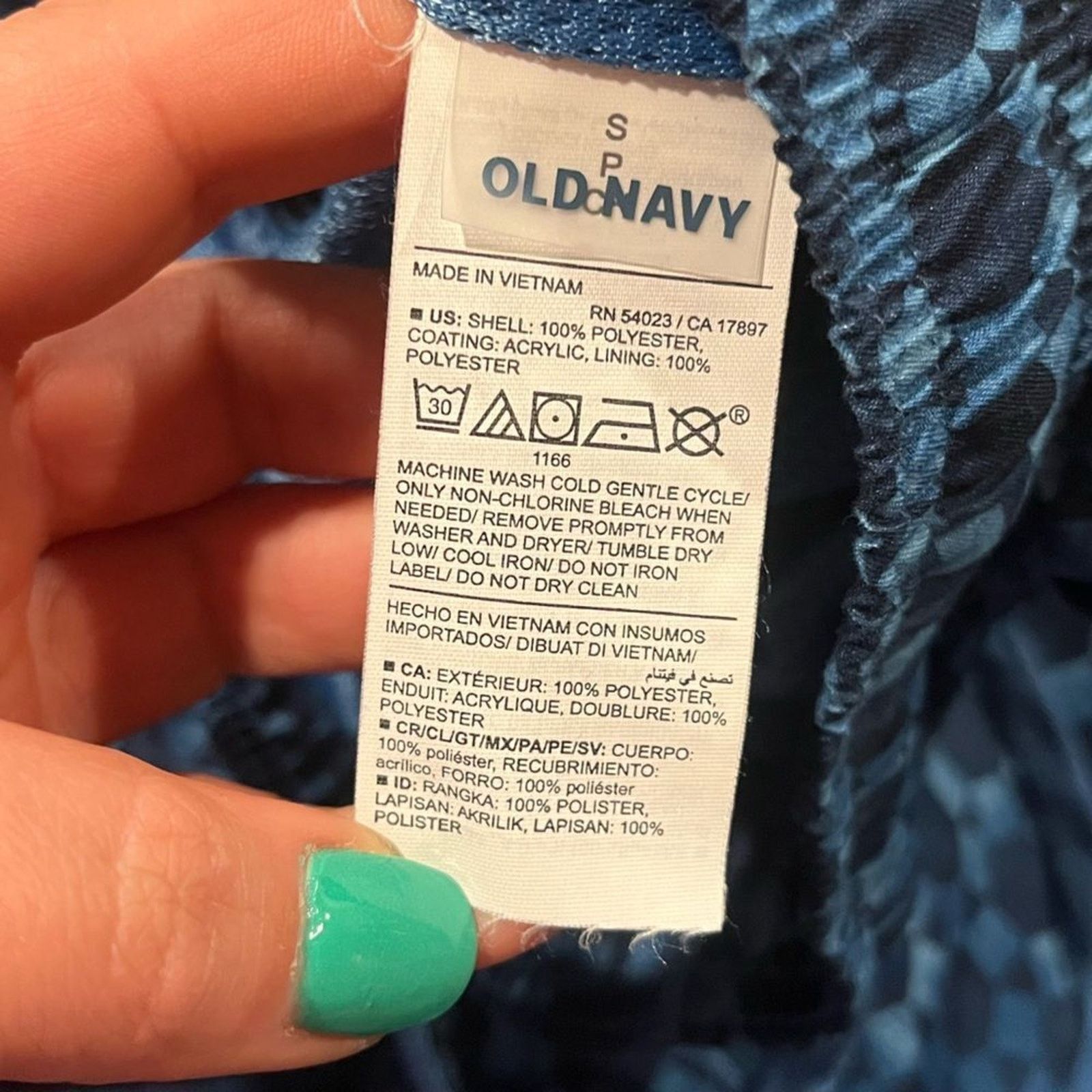 Old Navy Old Navy Swim Trunks Elastic Waist Drawstring Lined Size US 28 / EU 44 - 4 Thumbnail