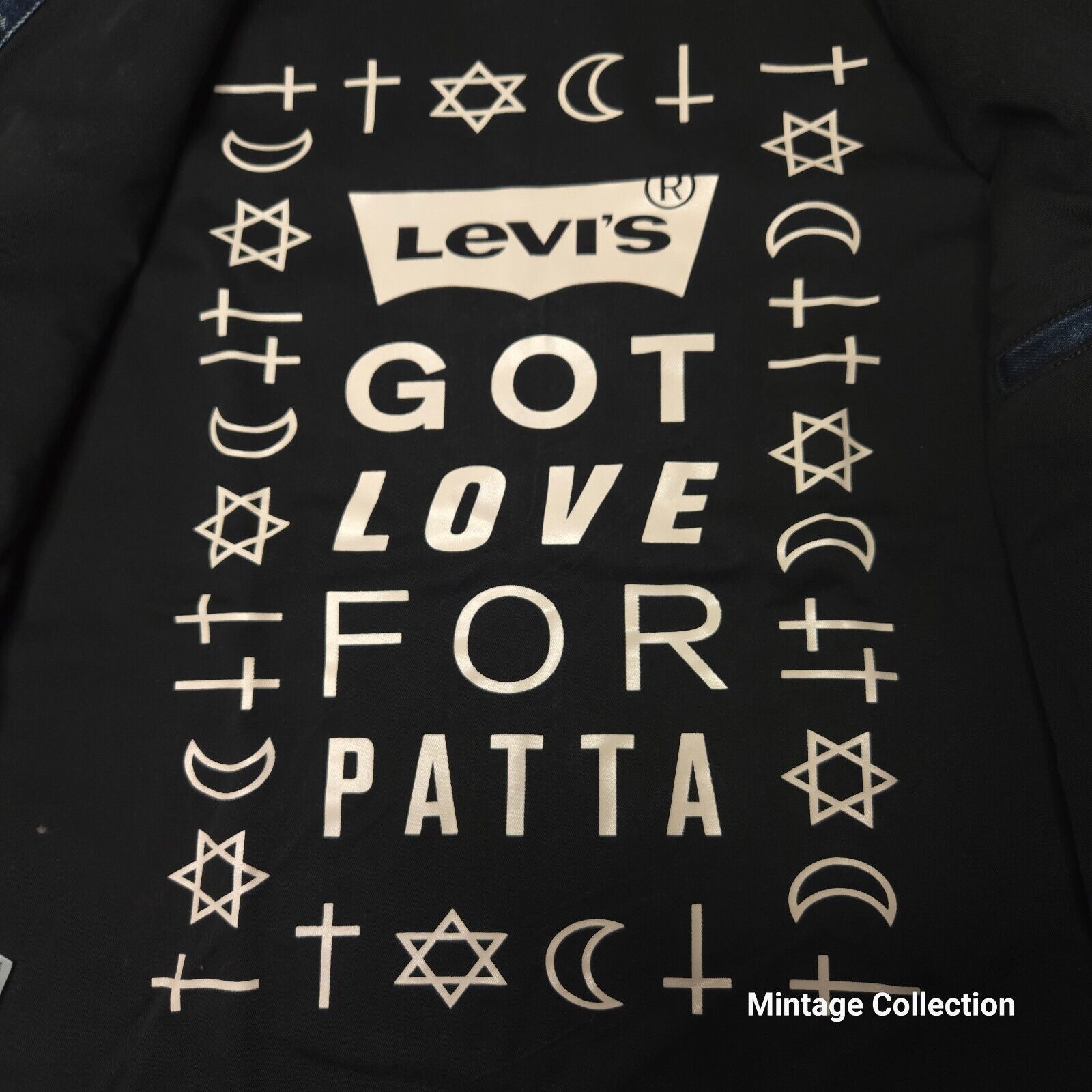 Patta PATTA x LEVI'S ACID WASH DENIM JACKET LINED SNAP BUTTON Sz M Size US M / EU 48-50 / 2 - 8 Thumbnail