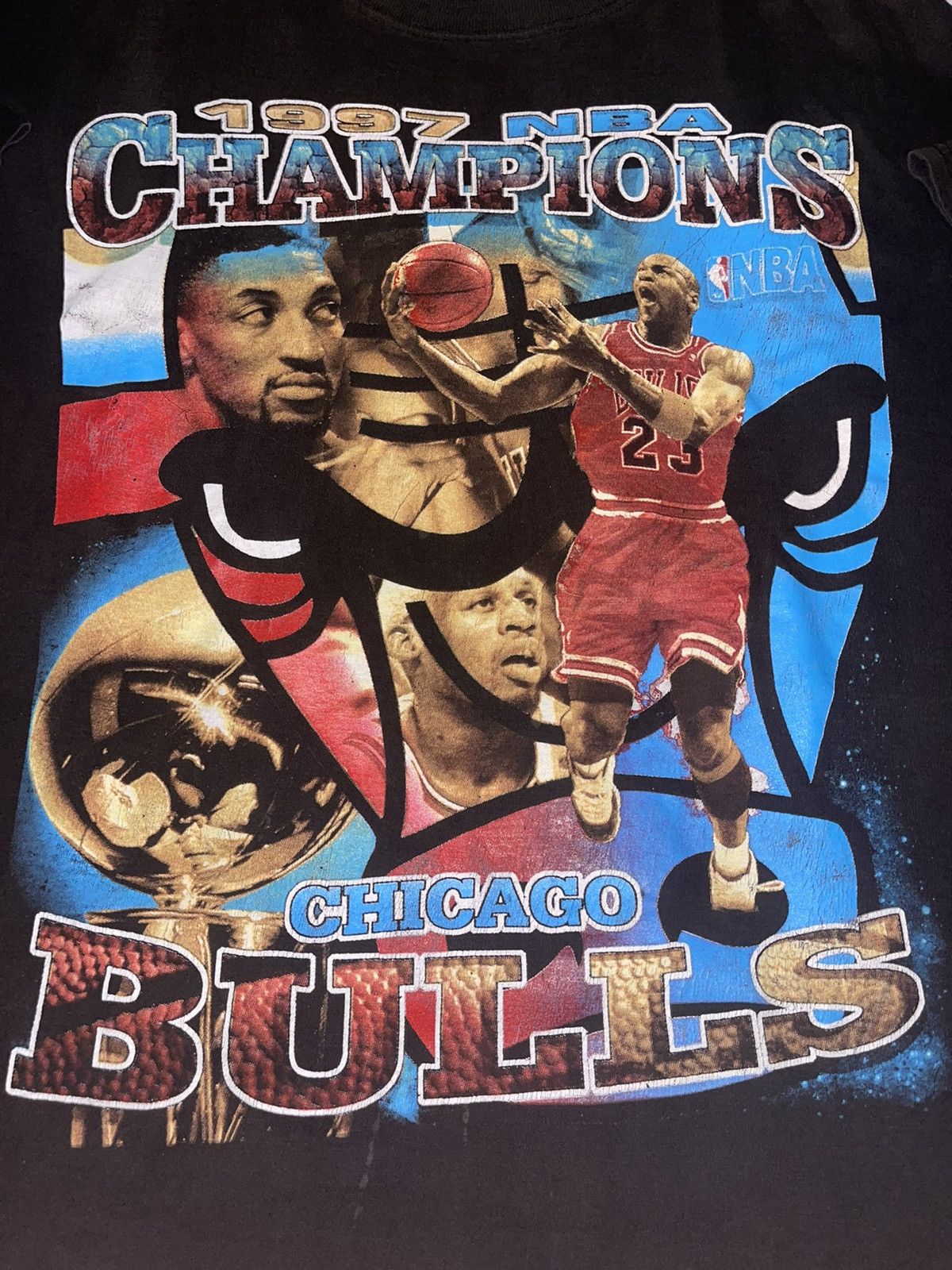 Vintage Chicago Bulls Rap Tee