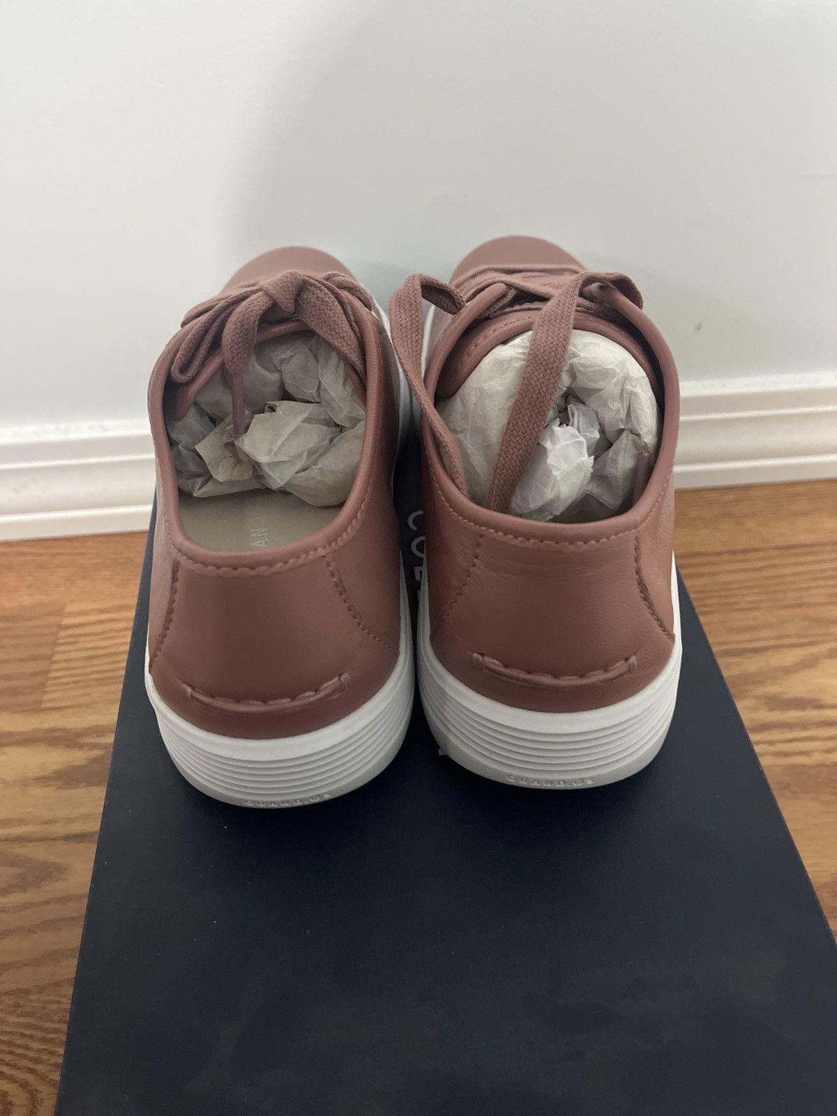 Cole Haan Cole Haan Pink Leather Sneakers Size US 7 / IT 37 - 6 Thumbnail