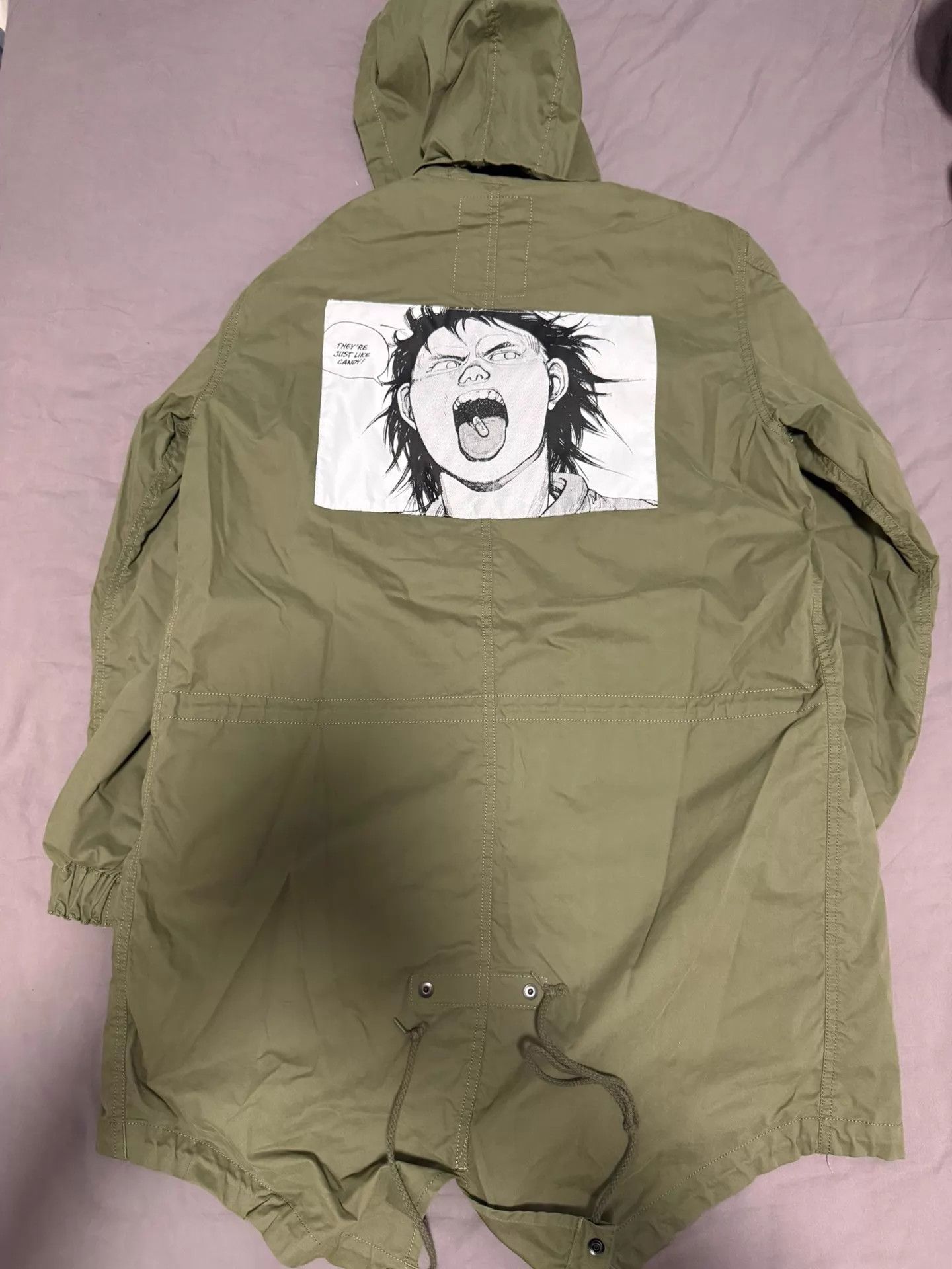 Supreme Supreme Akira Fishtail Coat Olive S Size US S / EU 44-46 / 1 - 1 Thumbnail