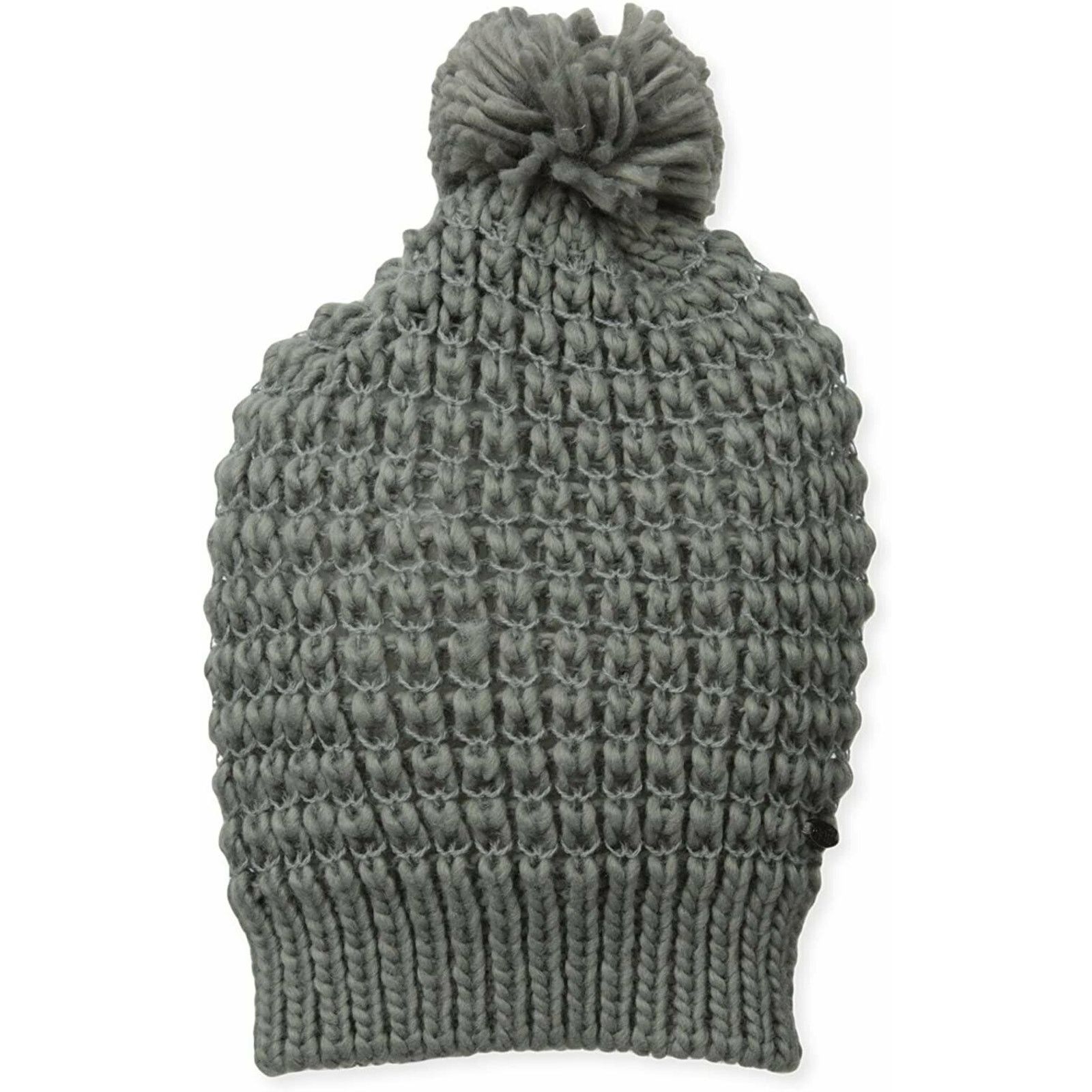 NEFF NWT NEFF Eifel-t Chunky Knit Slouch Pom Beanie Winter Hat Size ONE SIZE - 3 Thumbnail