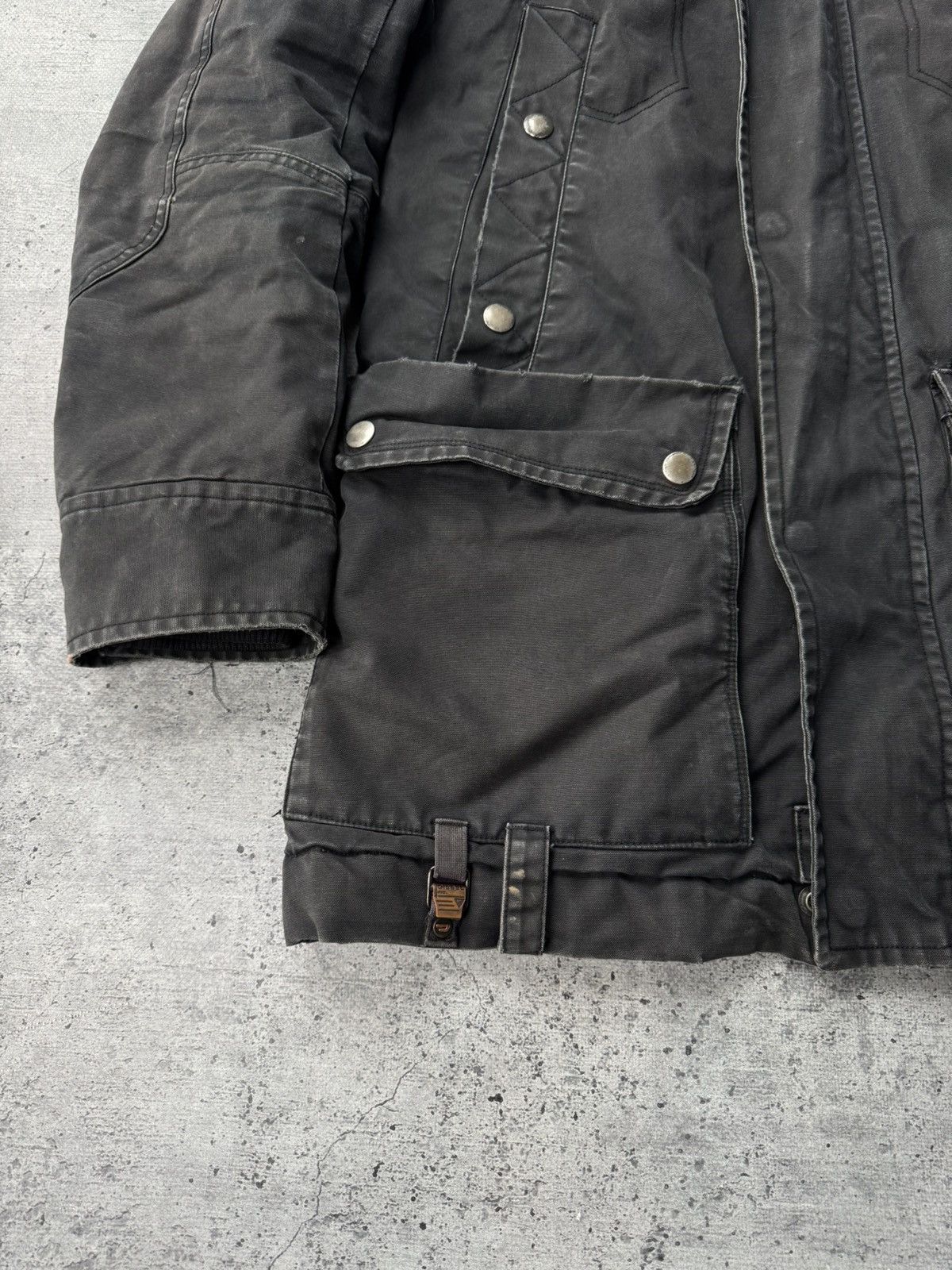 Diesel Vtg Diesel Distressed Multi Pocket Y2K Jacket Japanese style Size US M / EU 48-50 / 2 - 6 Thumbnail