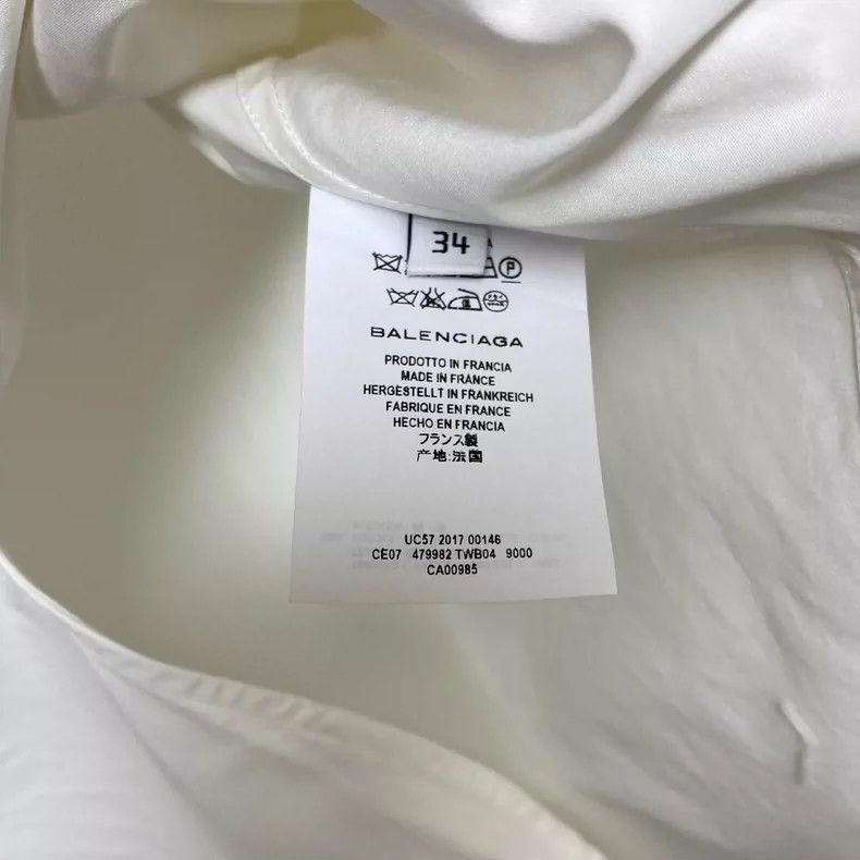 Balenciaga Balenciaga size 34 Solid Shirt 2505-Nextarrow Size US M / EU 48-50 / 2 - 7 Thumbnail